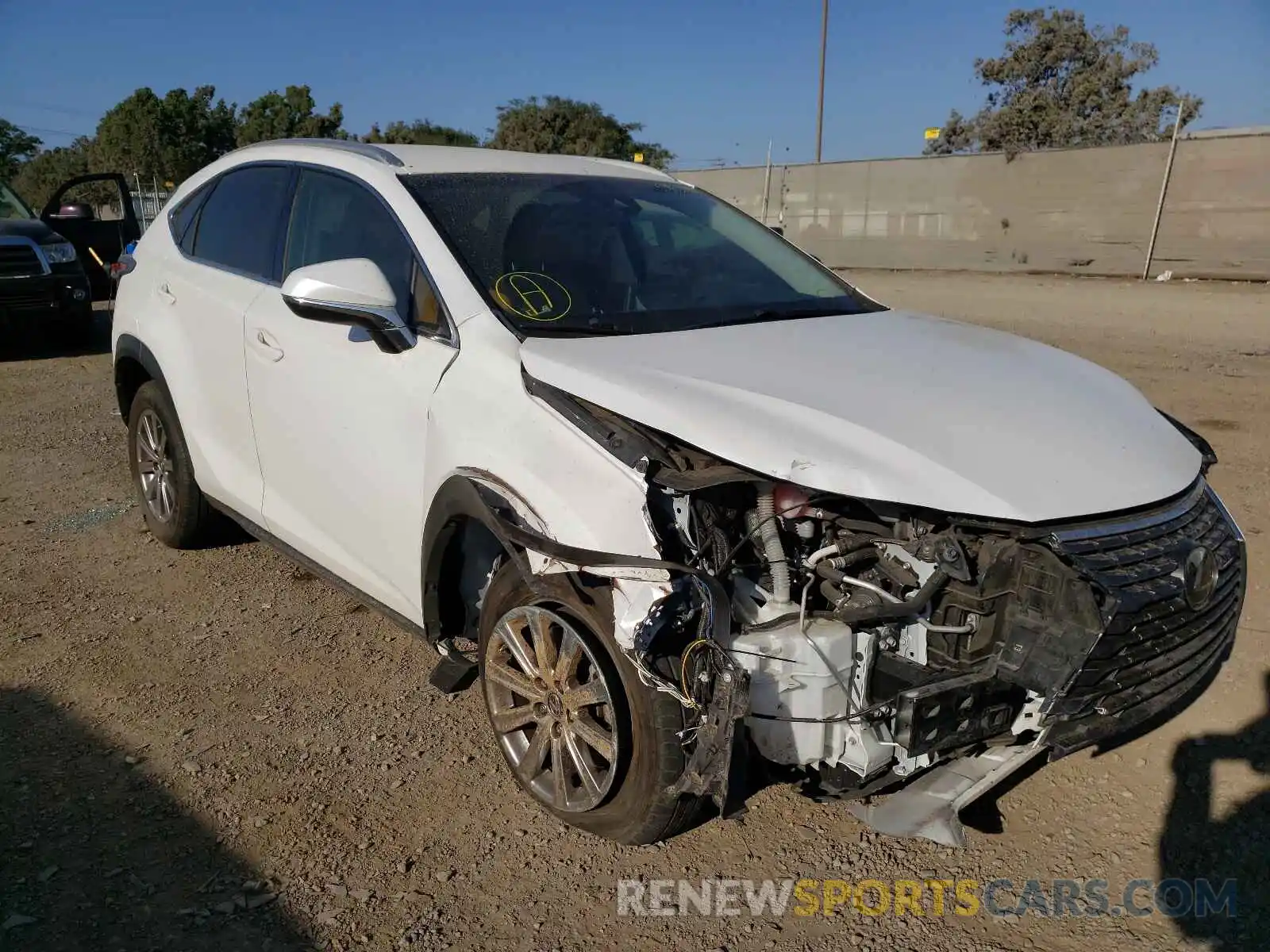 1 Photograph of a damaged car JTJYARBZ2K2137123 LEXUS NX 2019