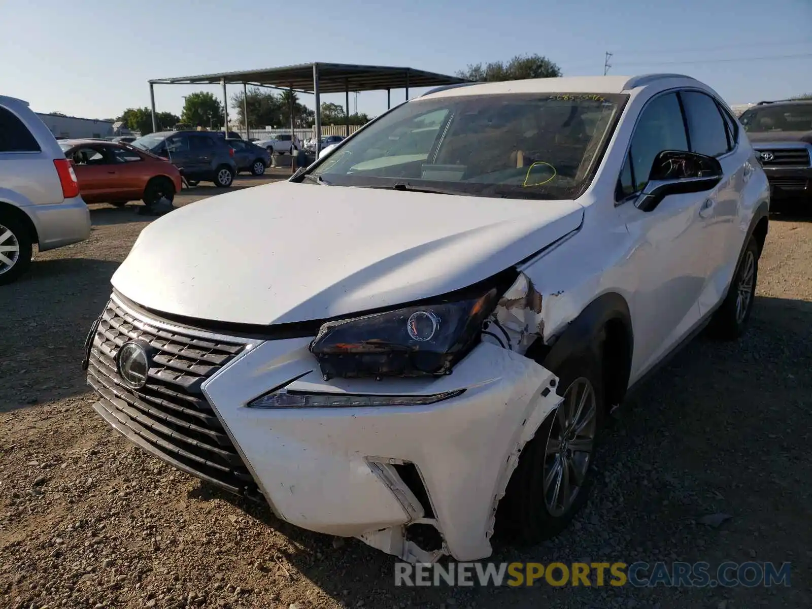 2 Photograph of a damaged car JTJYARBZ2K2137123 LEXUS NX 2019