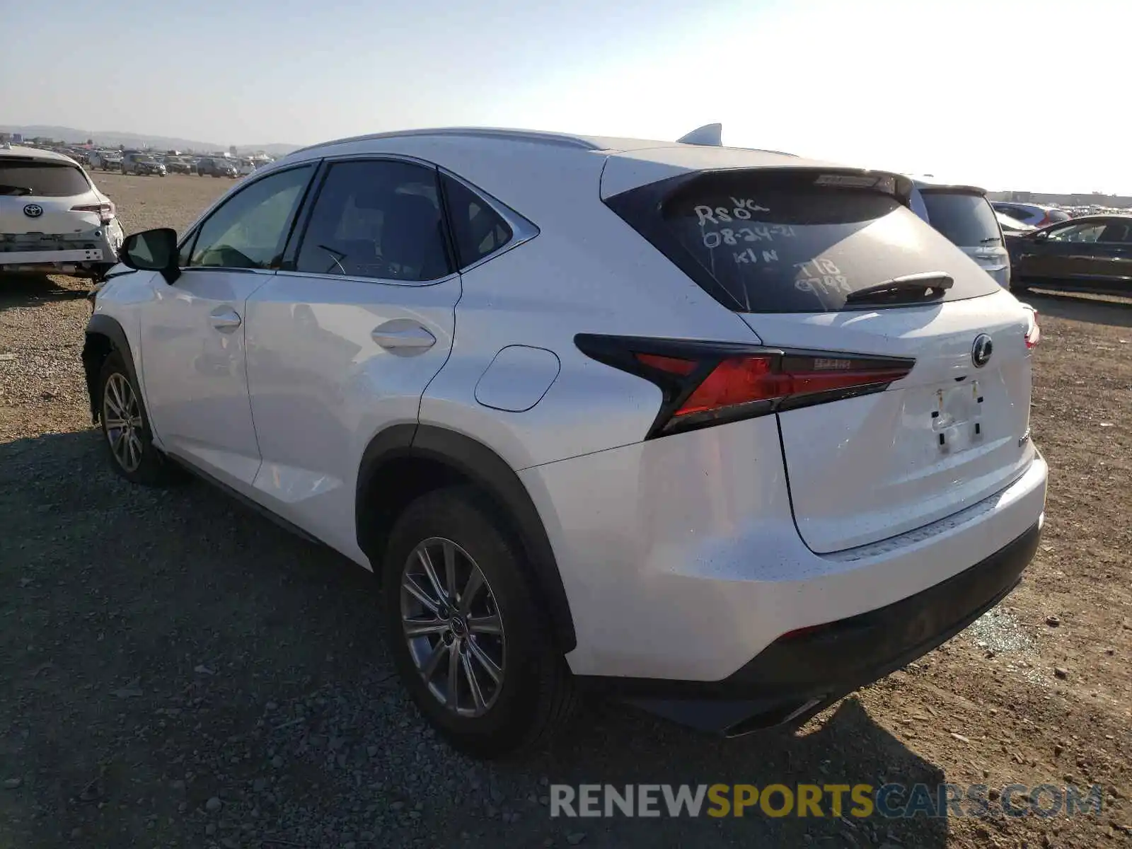 3 Photograph of a damaged car JTJYARBZ2K2137123 LEXUS NX 2019