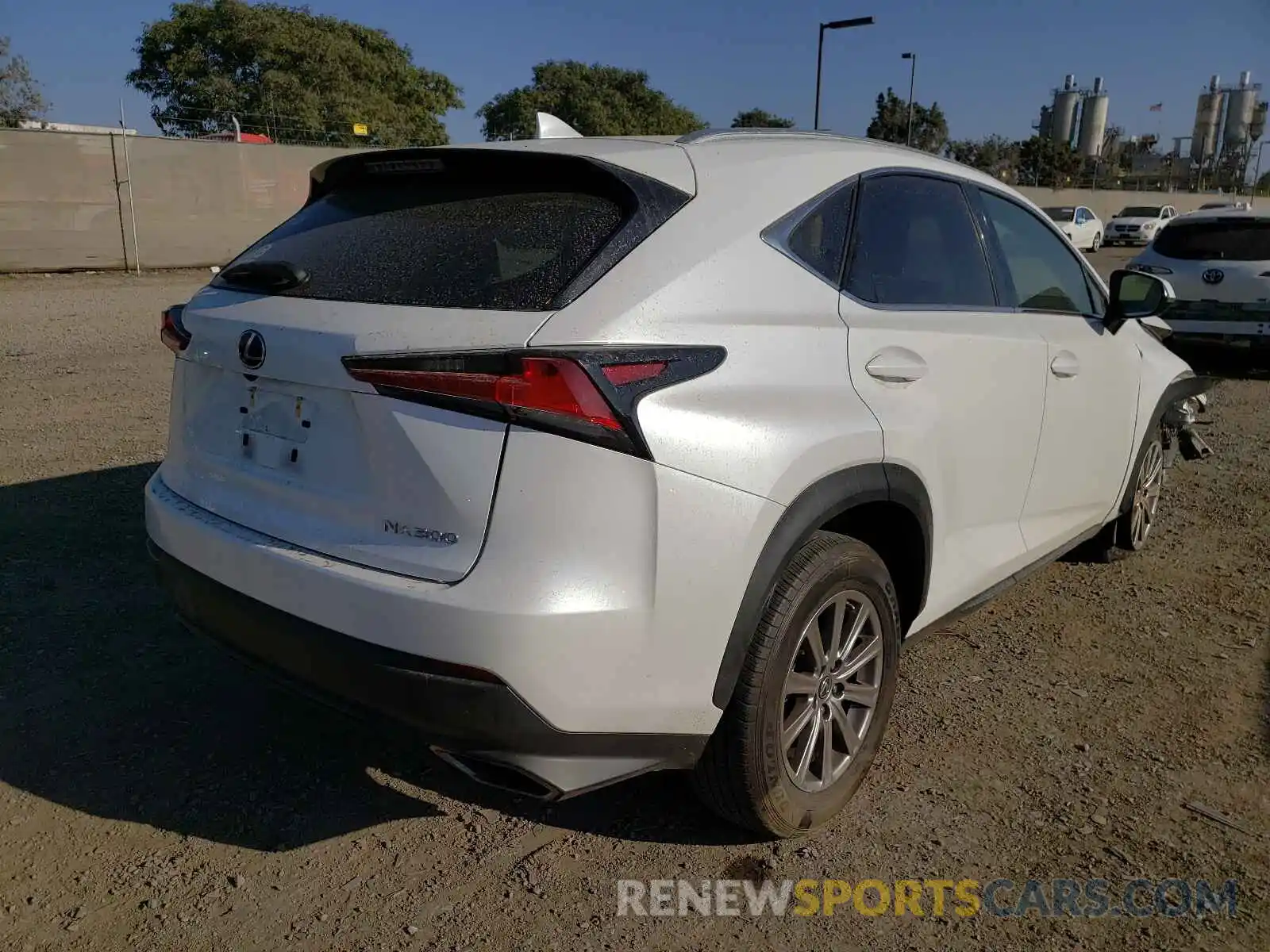 4 Photograph of a damaged car JTJYARBZ2K2137123 LEXUS NX 2019