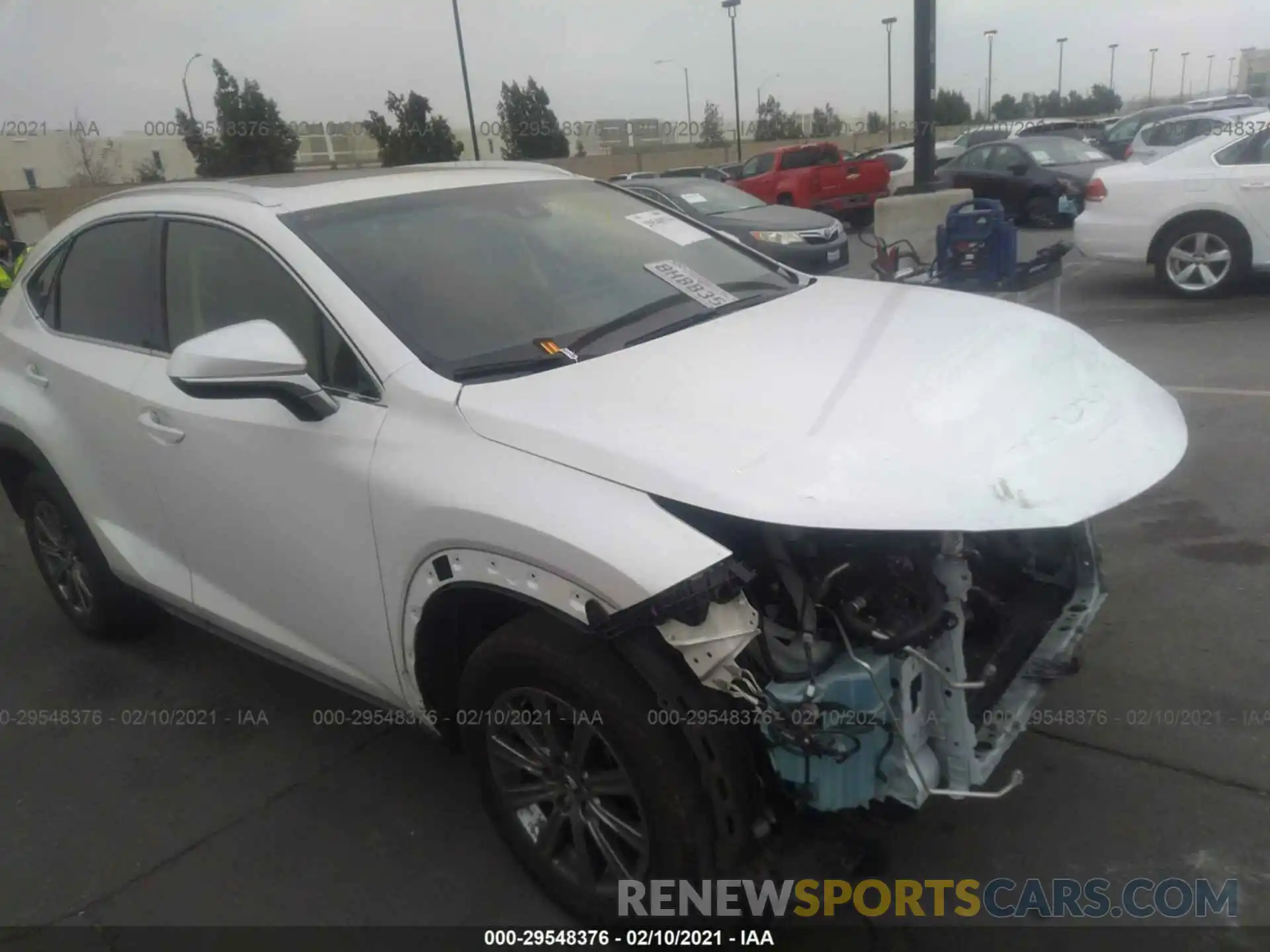 1 Photograph of a damaged car JTJYARBZ2K2137591 LEXUS NX 2019