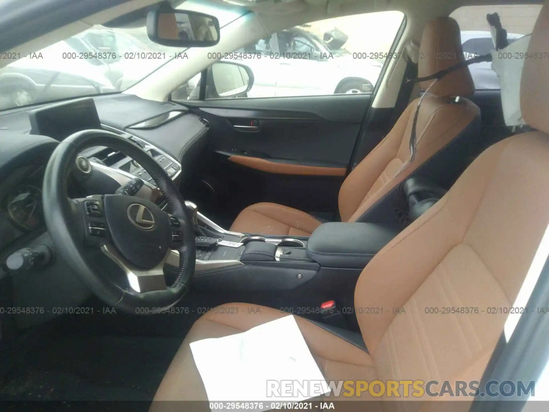 5 Photograph of a damaged car JTJYARBZ2K2137591 LEXUS NX 2019