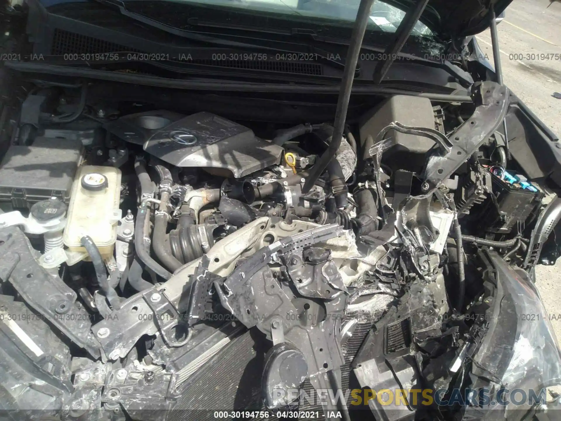 10 Photograph of a damaged car JTJYARBZ2K2138823 LEXUS NX 2019