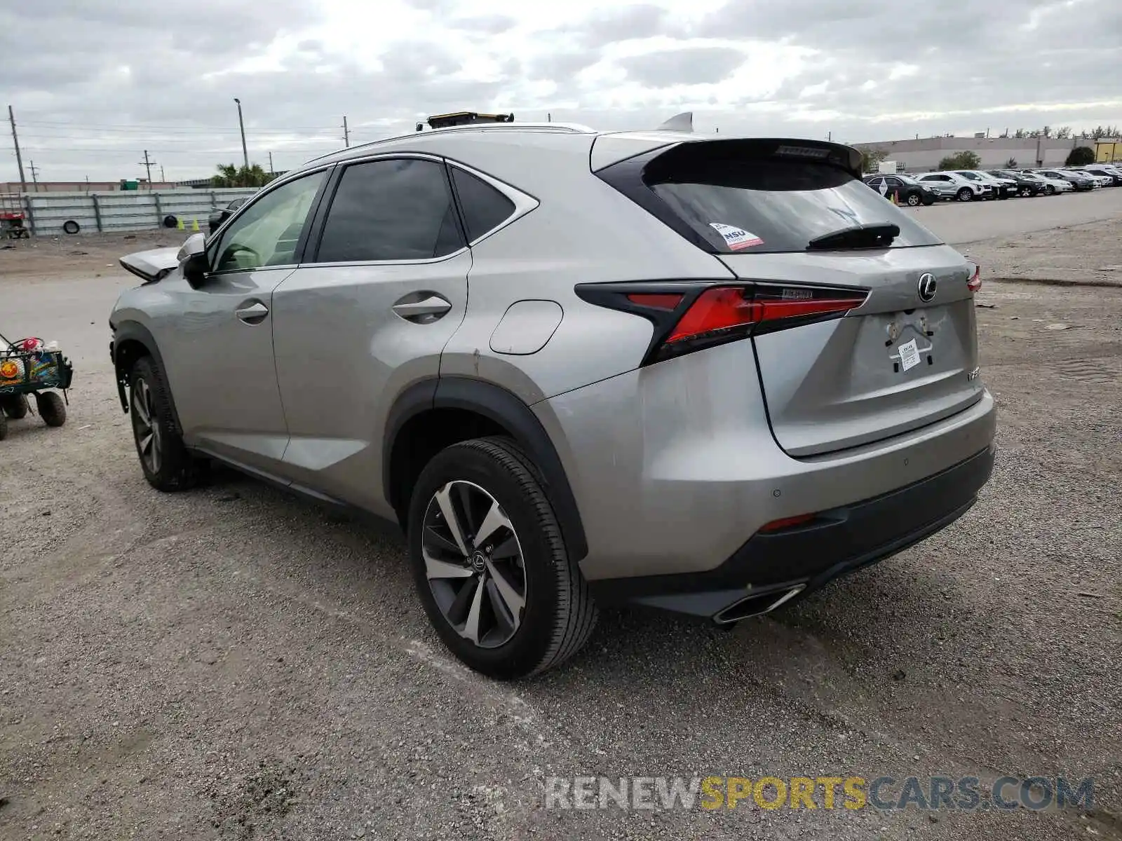 3 Photograph of a damaged car JTJYARBZ2K2139647 LEXUS NX 2019