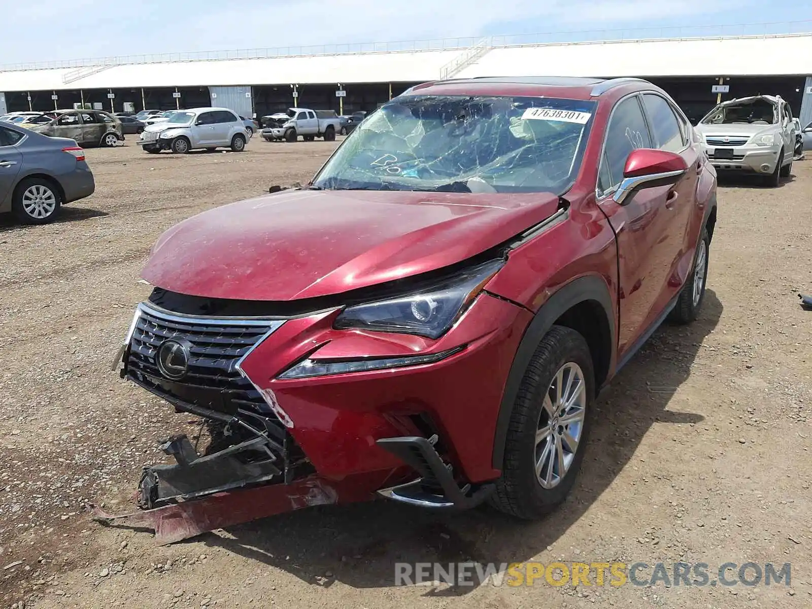 2 Photograph of a damaged car JTJYARBZ2K2140233 LEXUS NX 2019