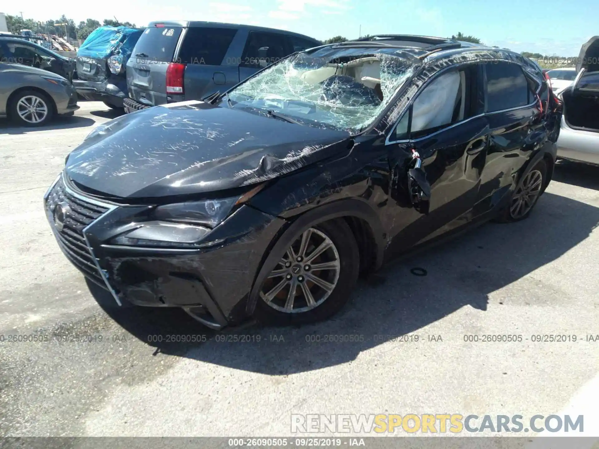 2 Photograph of a damaged car JTJYARBZ2K2141737 LEXUS NX 2019