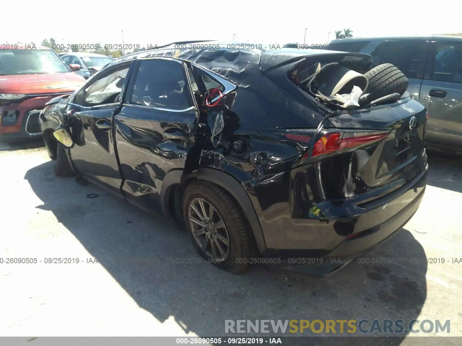 3 Photograph of a damaged car JTJYARBZ2K2141737 LEXUS NX 2019