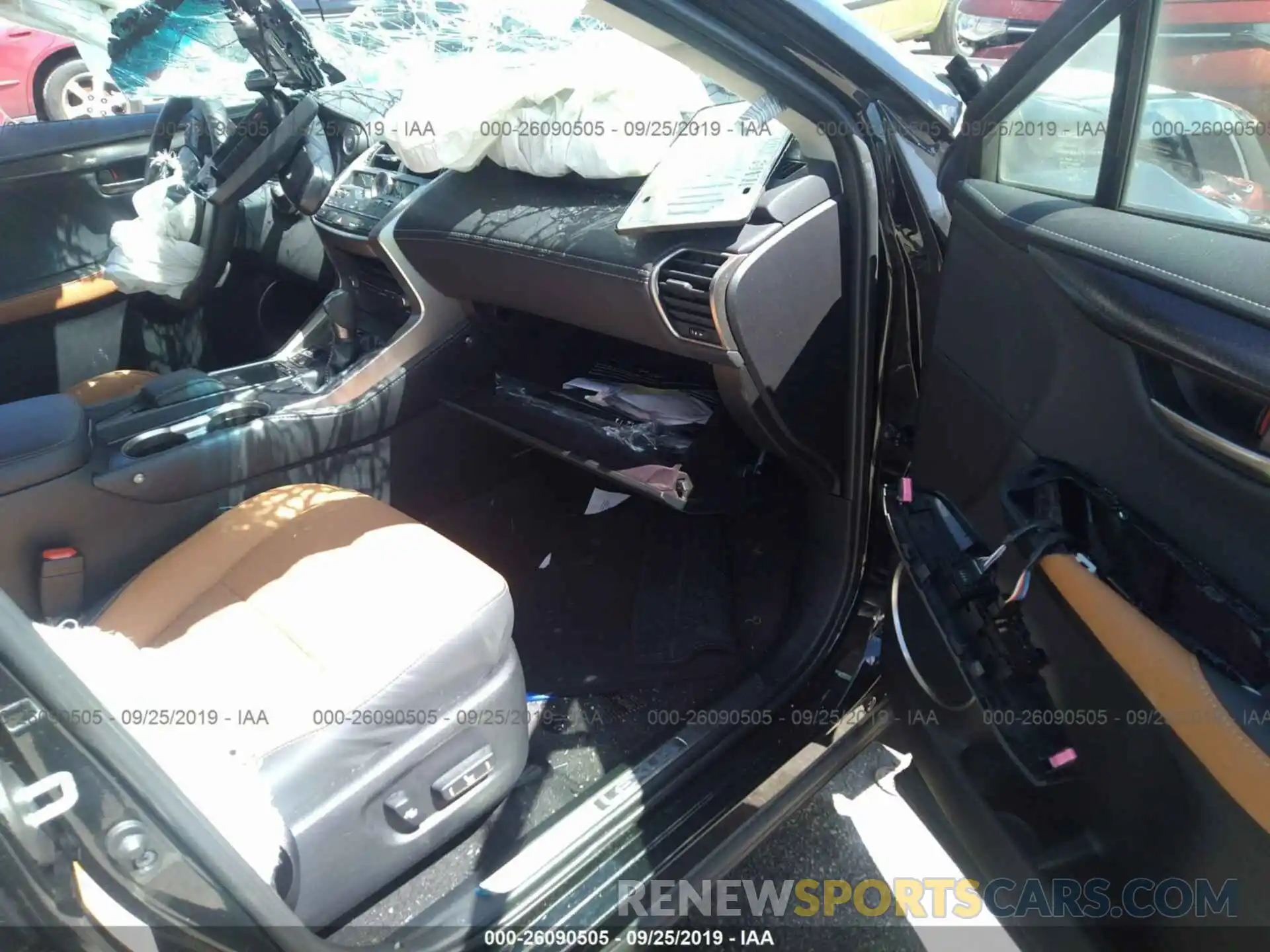 5 Photograph of a damaged car JTJYARBZ2K2141737 LEXUS NX 2019