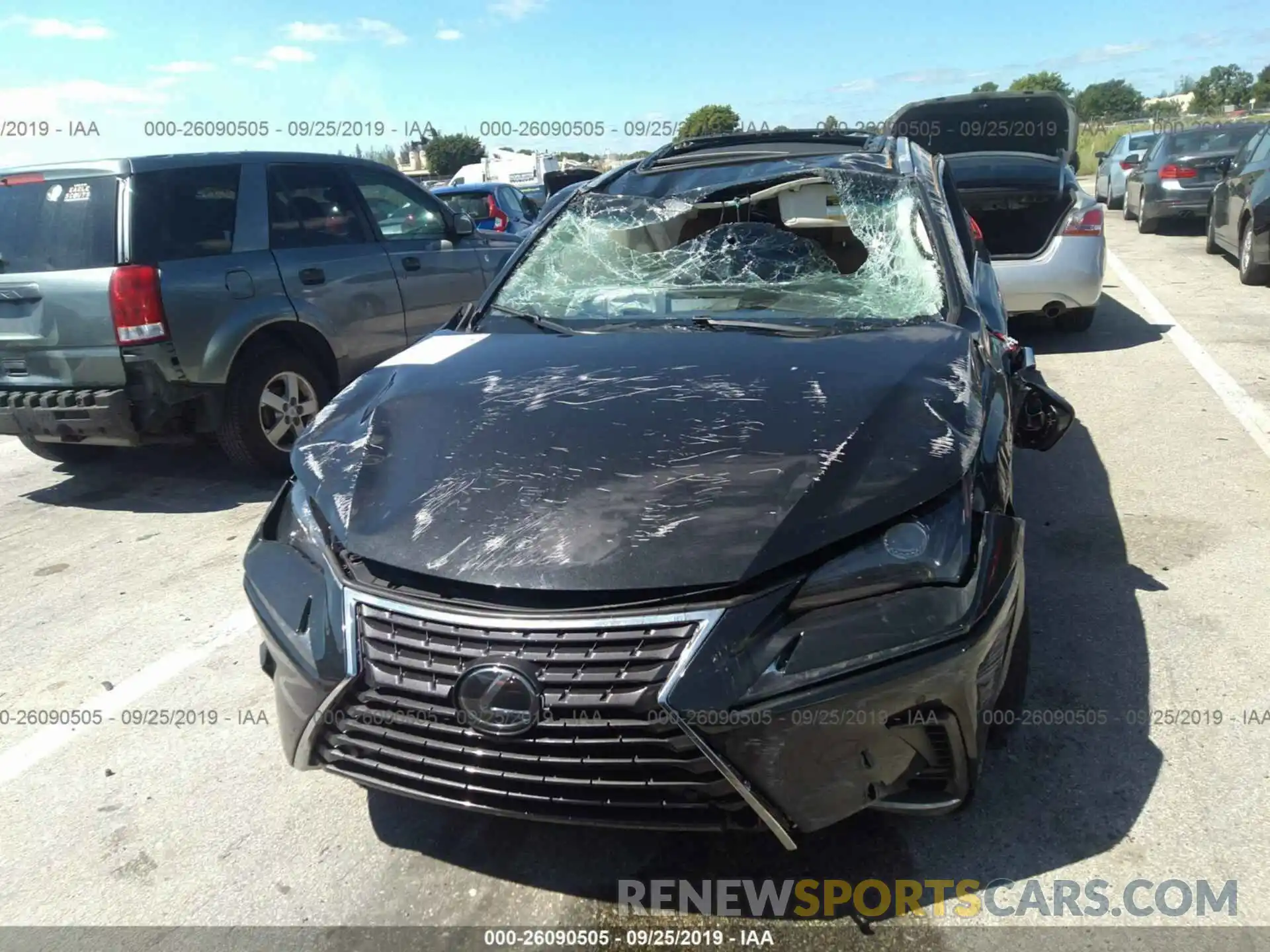 6 Photograph of a damaged car JTJYARBZ2K2141737 LEXUS NX 2019