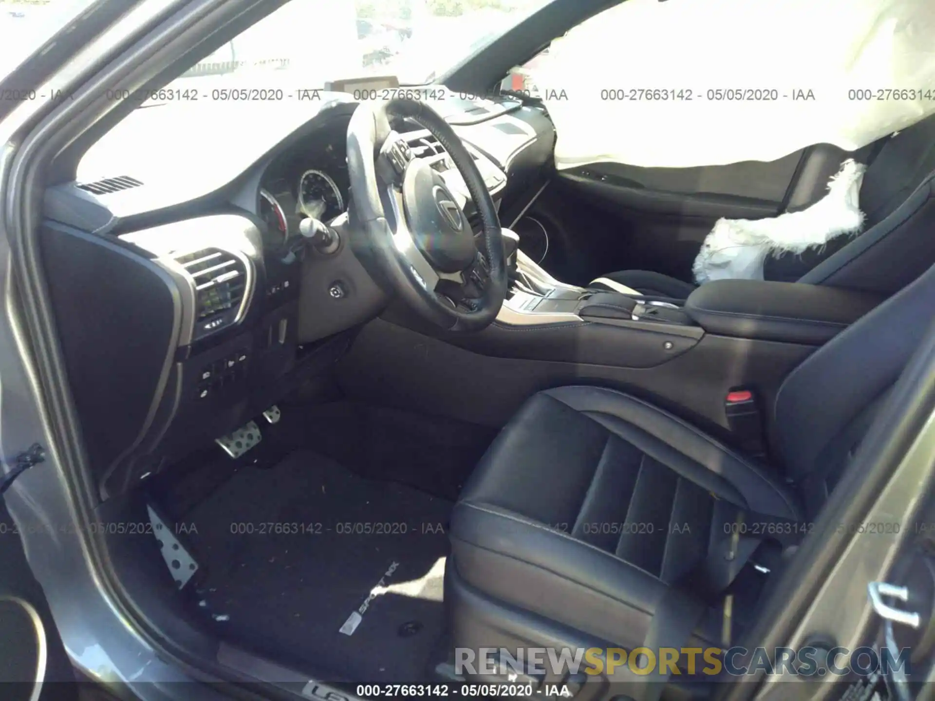 5 Photograph of a damaged car JTJYARBZ2K2142953 LEXUS NX 2019