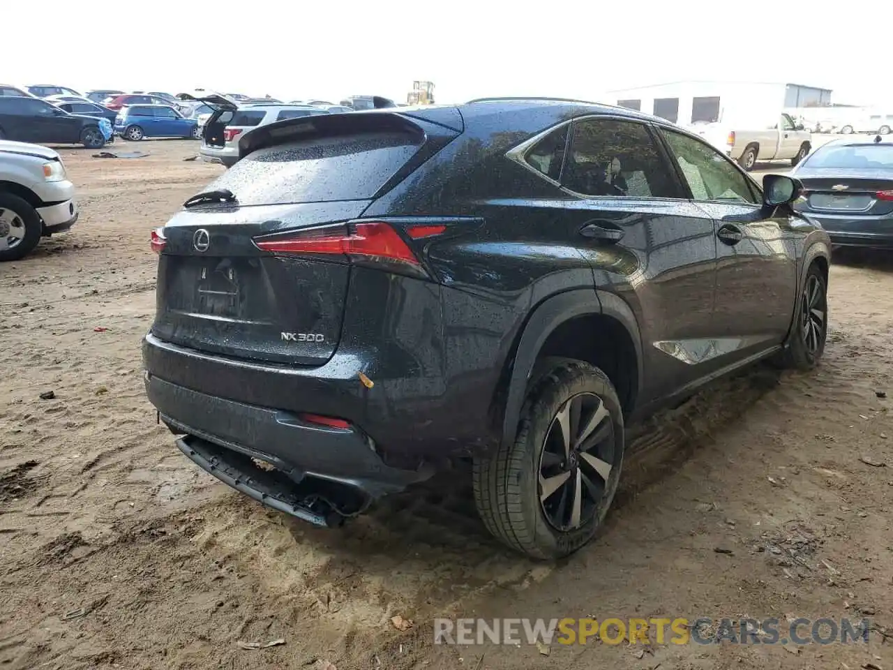 4 Фотография поврежденного автомобиля JTJYARBZ2K2146789 LEXUS NX 2019