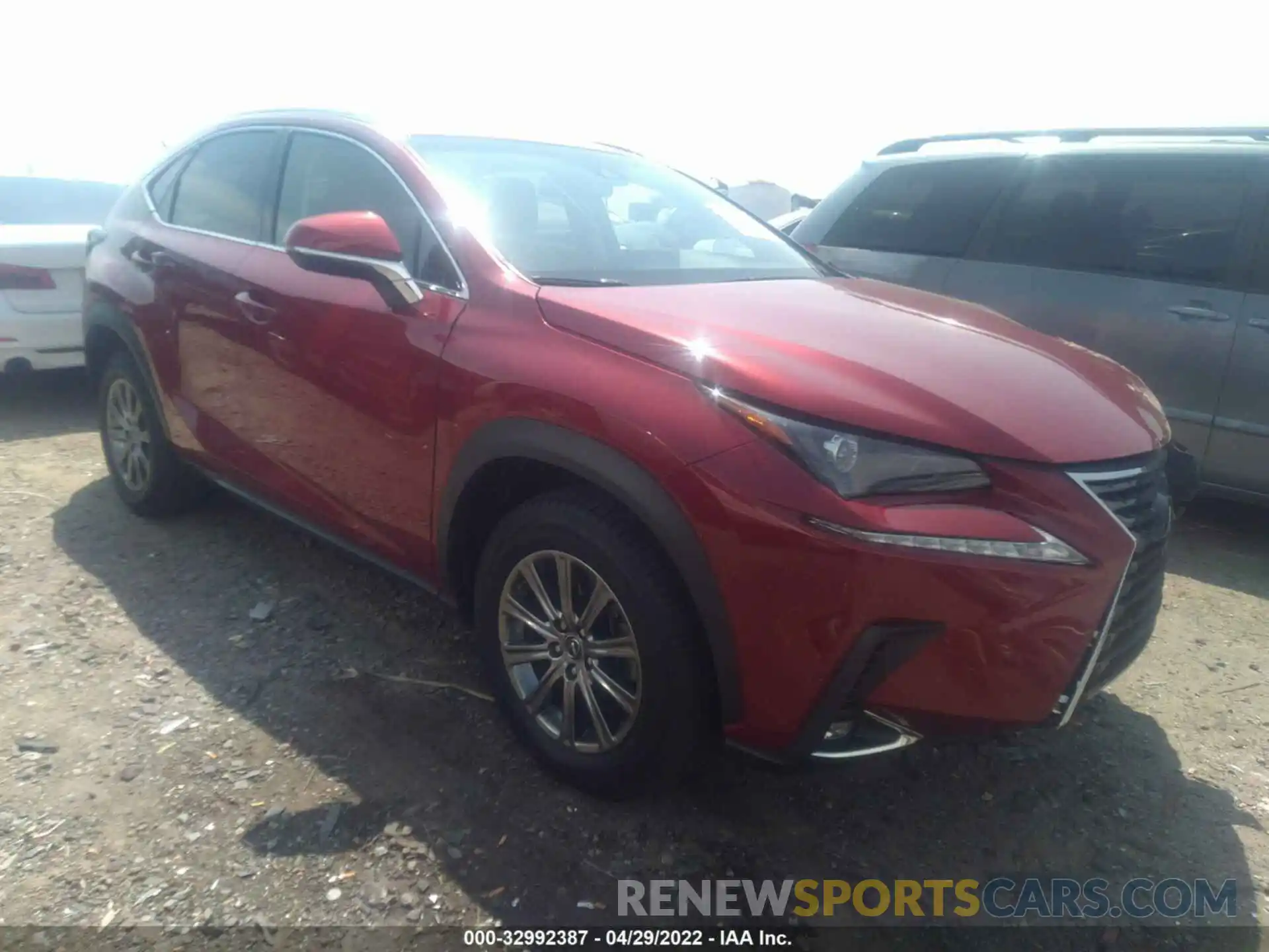 1 Фотография поврежденного автомобиля JTJYARBZ2K2149109 LEXUS NX 2019