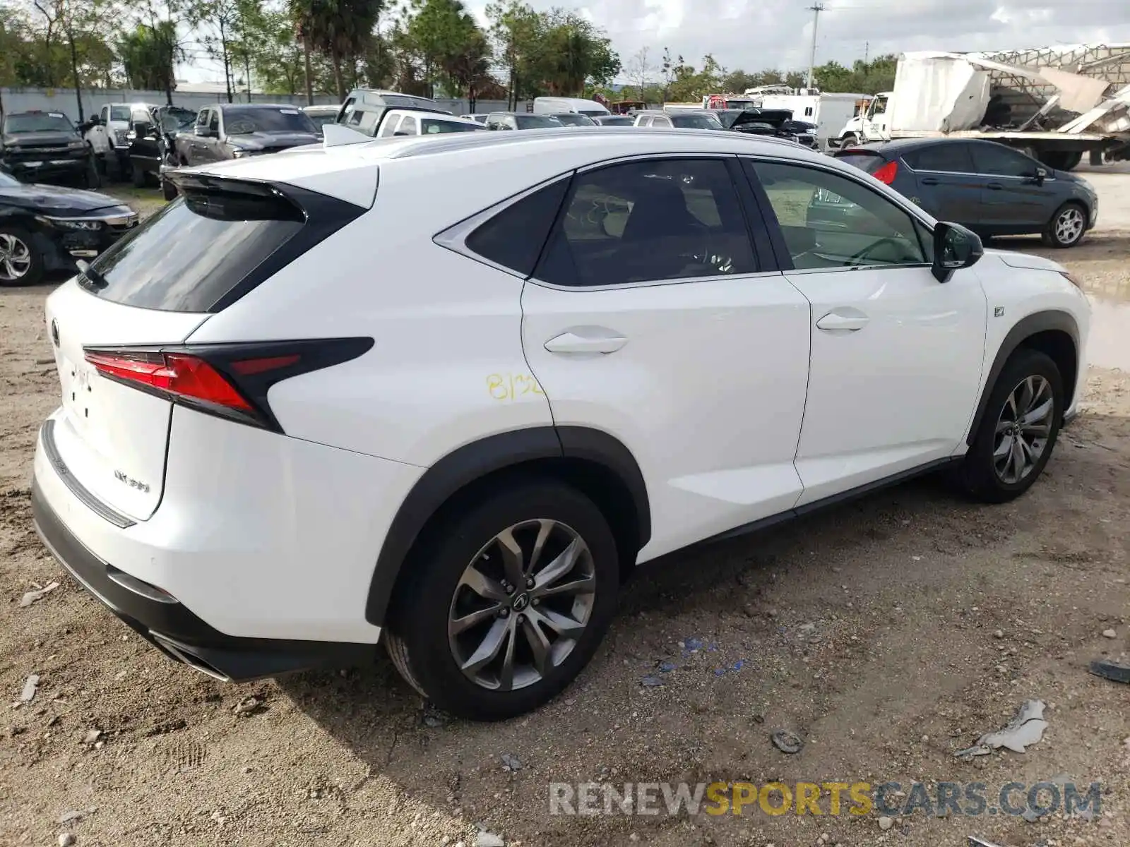 4 Photograph of a damaged car JTJYARBZ2K2155573 LEXUS NX 2019