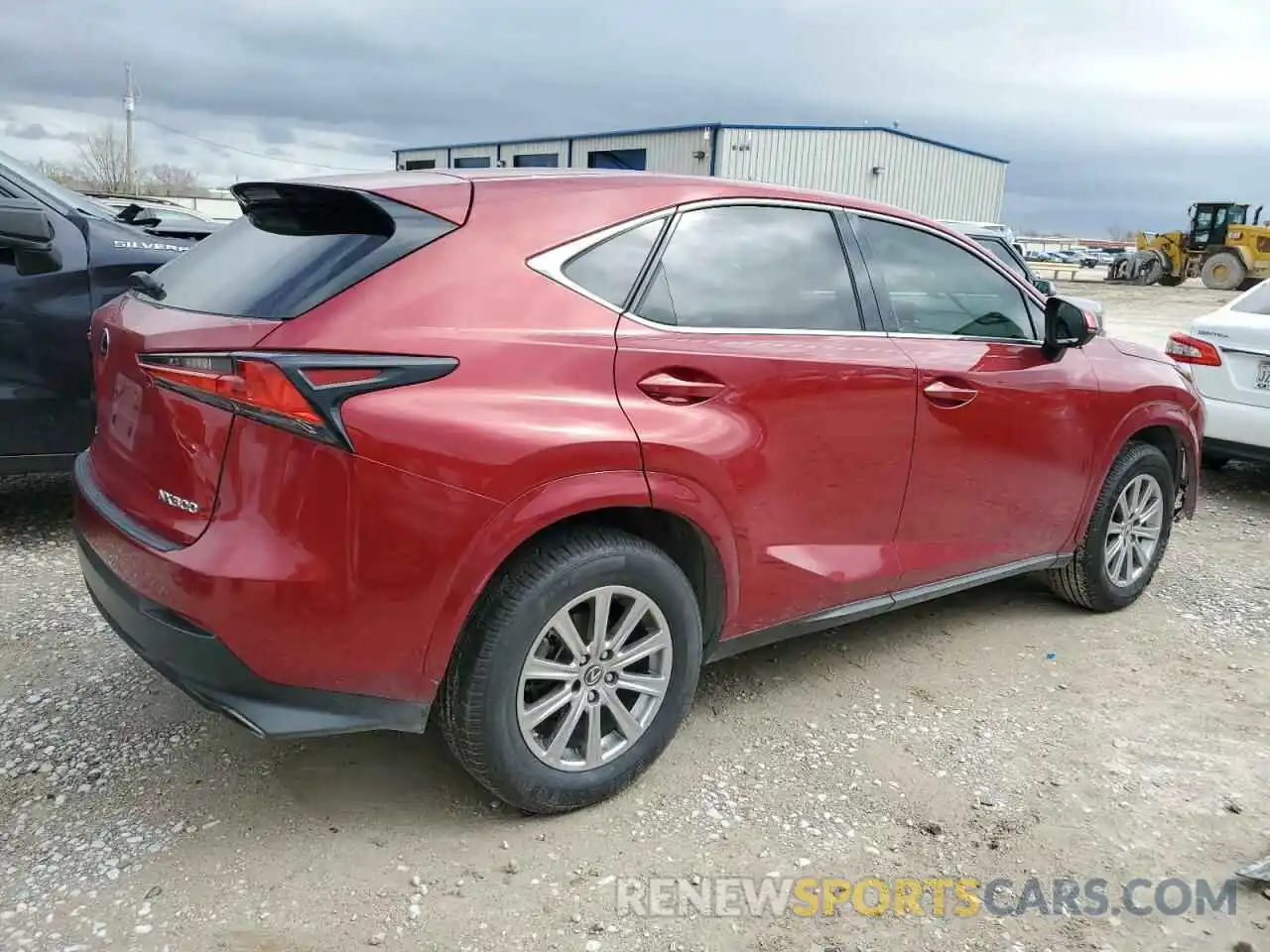 3 Фотография поврежденного автомобиля JTJYARBZ2K2155606 LEXUS NX 2019