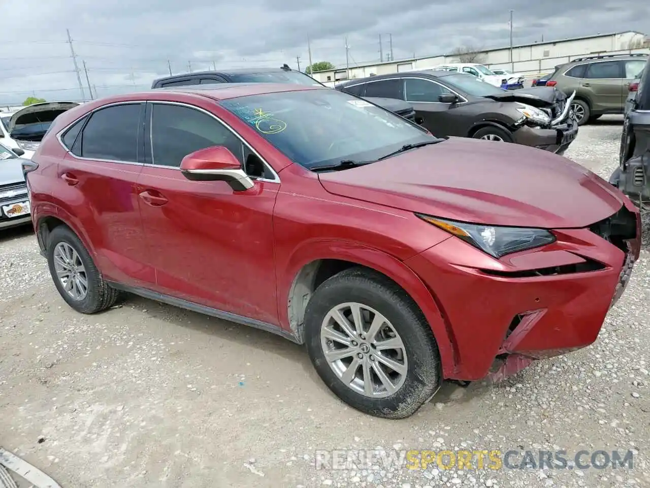 4 Photograph of a damaged car JTJYARBZ2K2155606 LEXUS NX 2019