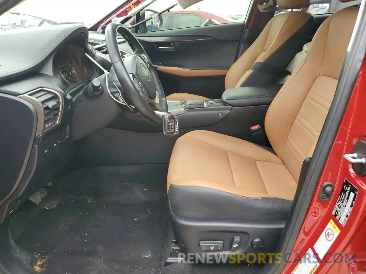 7 Photograph of a damaged car JTJYARBZ2K2155606 LEXUS NX 2019