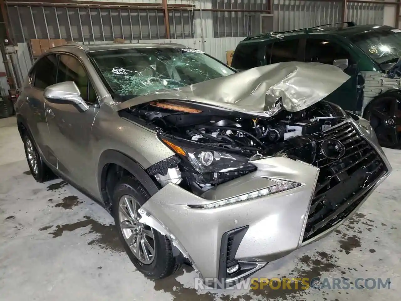 1 Photograph of a damaged car JTJYARBZ2K2156206 LEXUS NX 2019