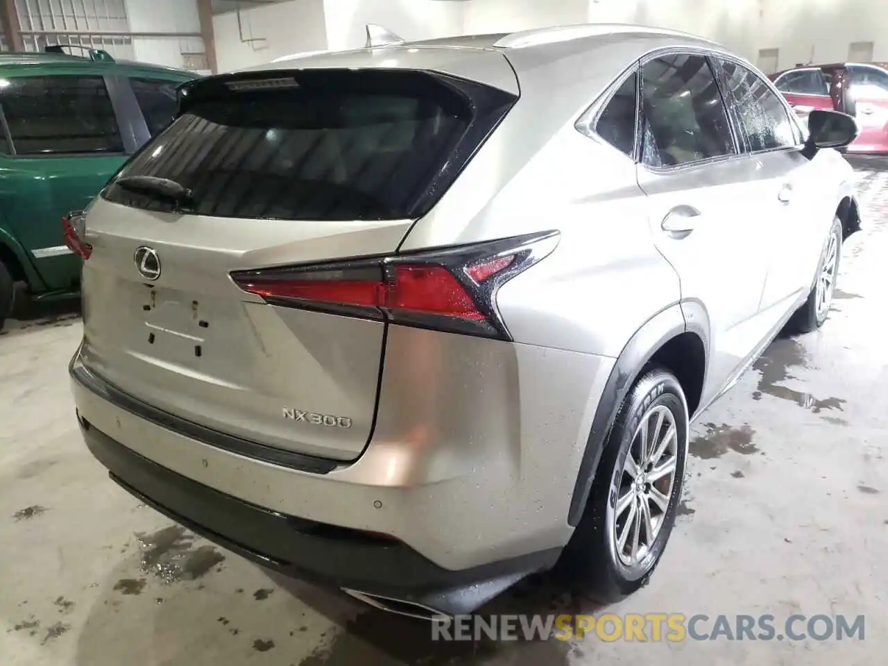 4 Фотография поврежденного автомобиля JTJYARBZ2K2156206 LEXUS NX 2019