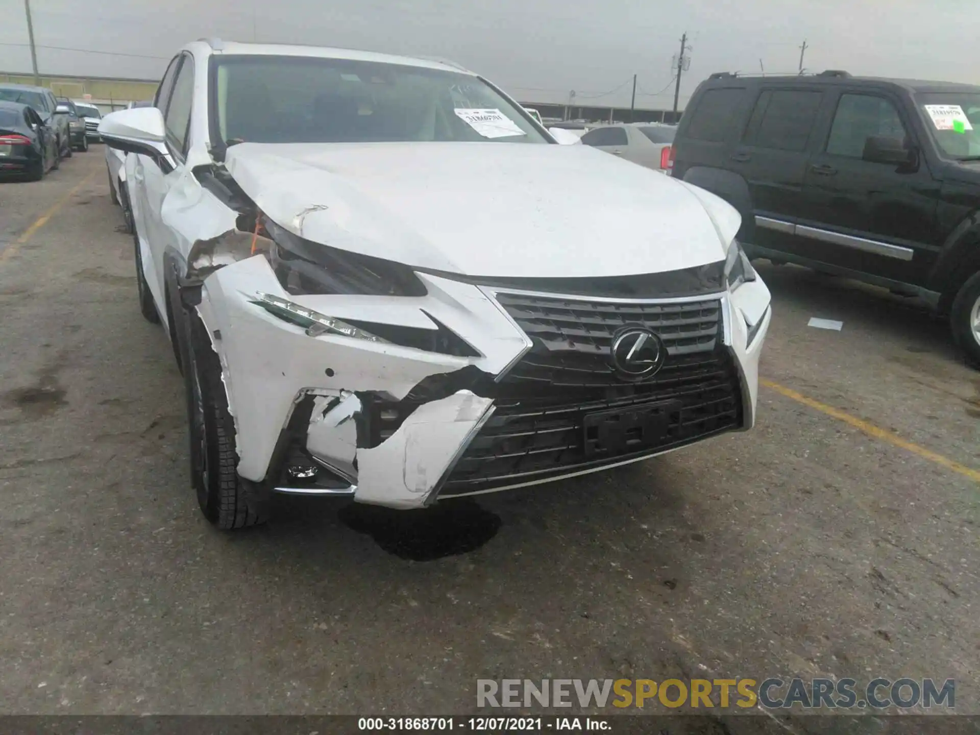 6 Photograph of a damaged car JTJYARBZ2K2156884 LEXUS NX 2019