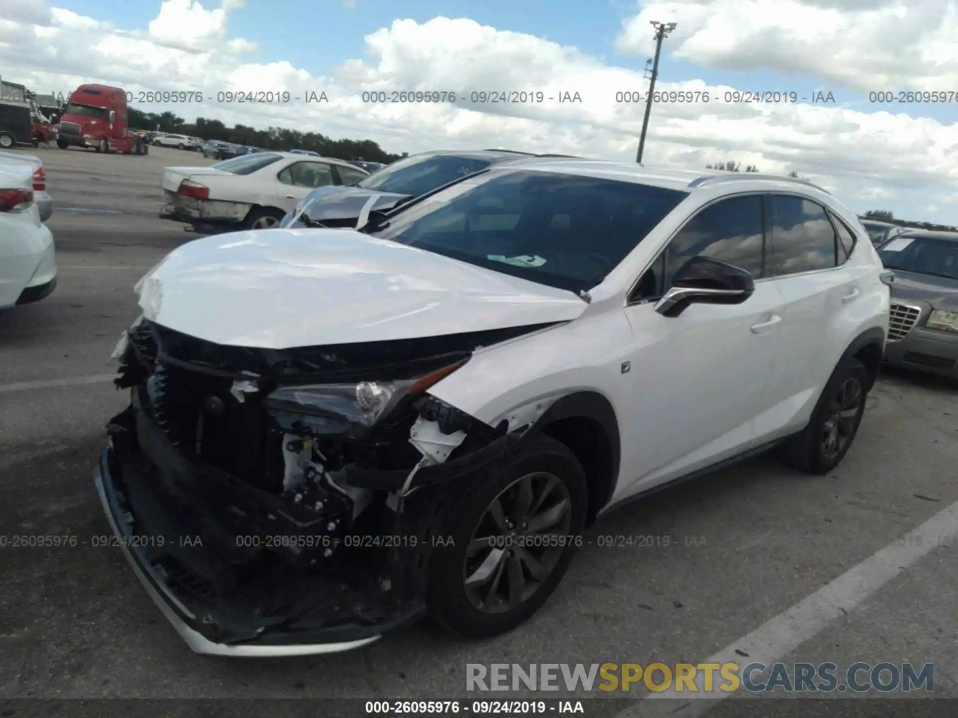 2 Photograph of a damaged car JTJYARBZ3K2118659 LEXUS NX 2019