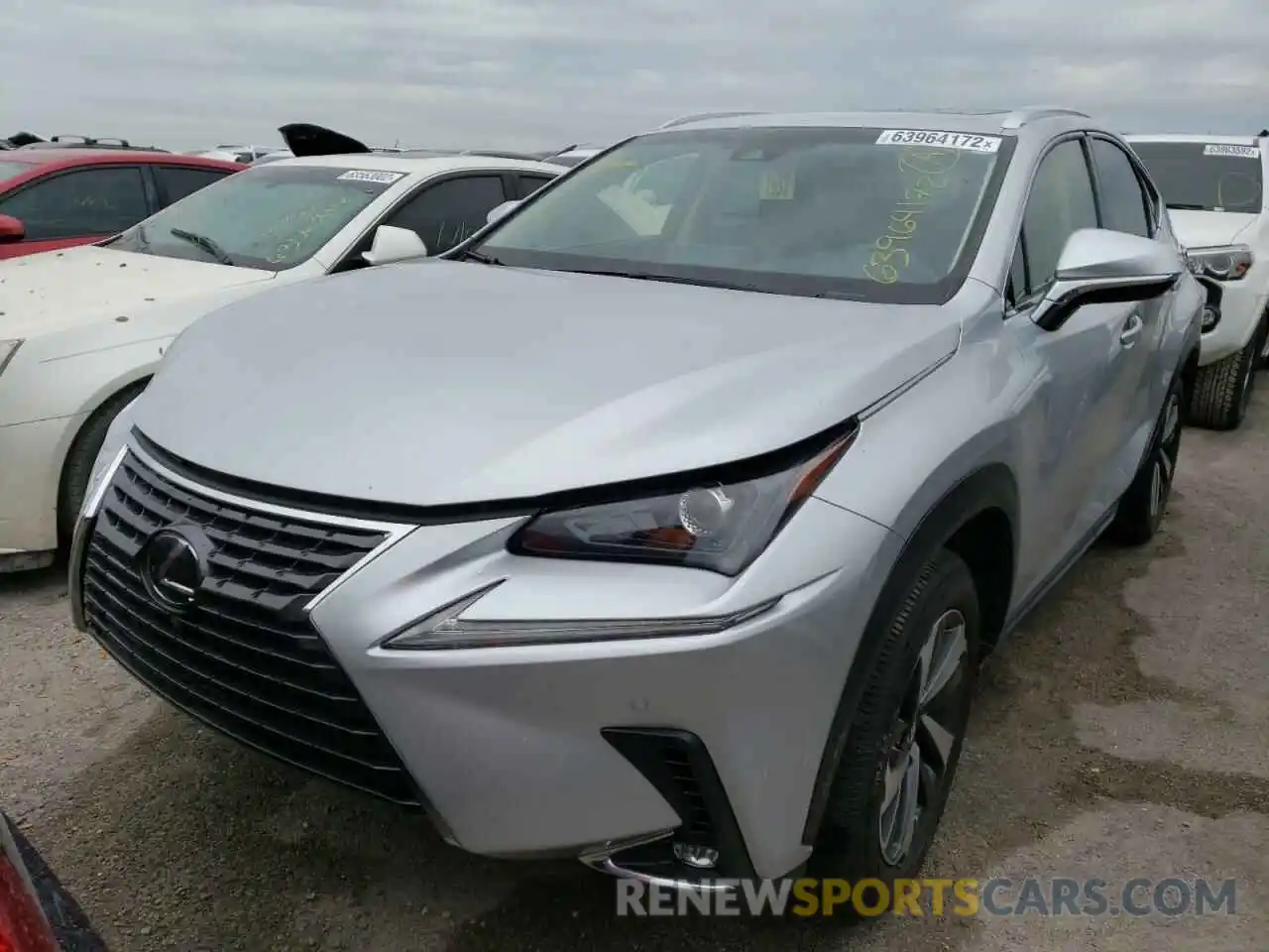 2 Photograph of a damaged car JTJYARBZ3K2122856 LEXUS NX 2019