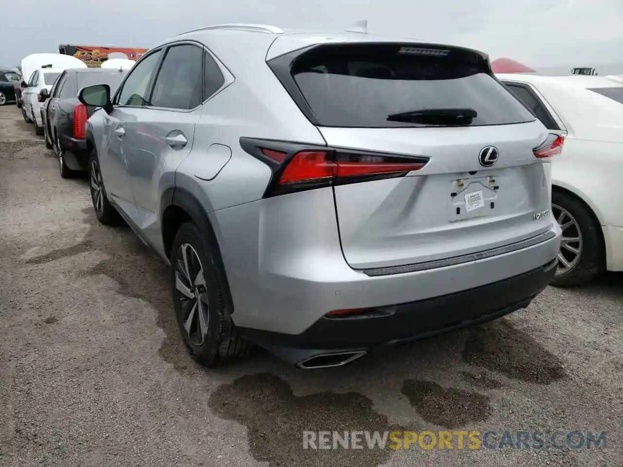 3 Photograph of a damaged car JTJYARBZ3K2122856 LEXUS NX 2019