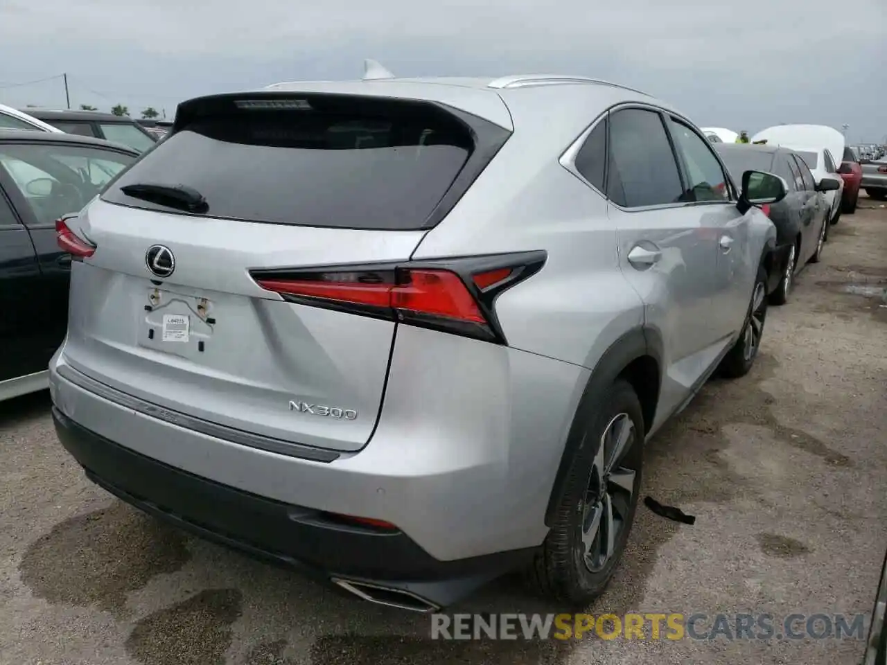 4 Photograph of a damaged car JTJYARBZ3K2122856 LEXUS NX 2019