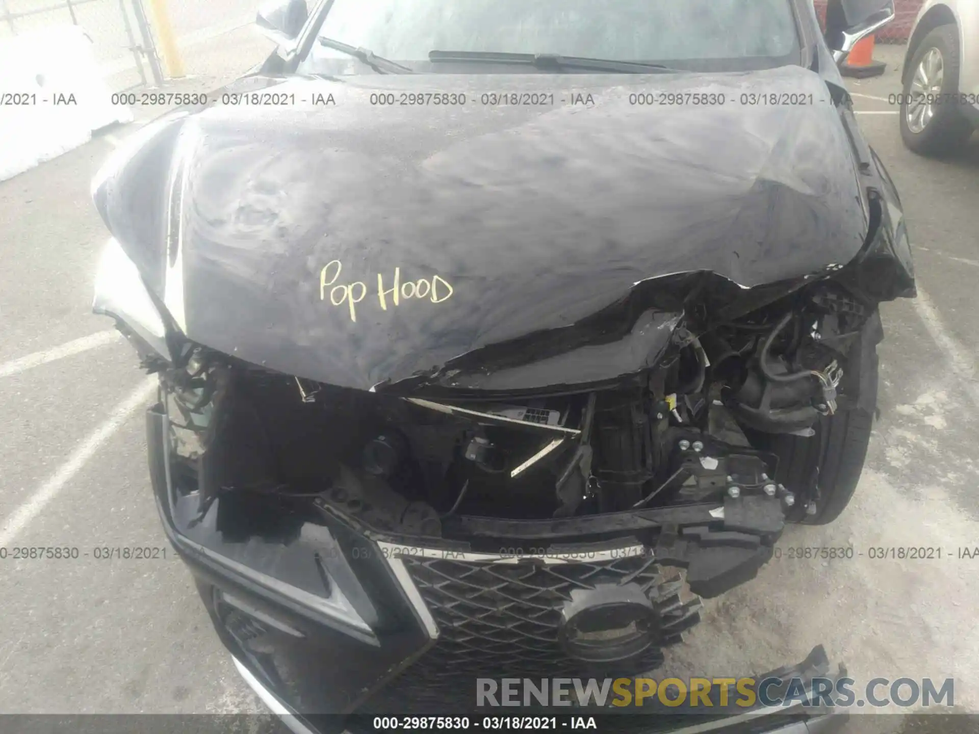 10 Photograph of a damaged car JTJYARBZ3K2123117 LEXUS NX 2019