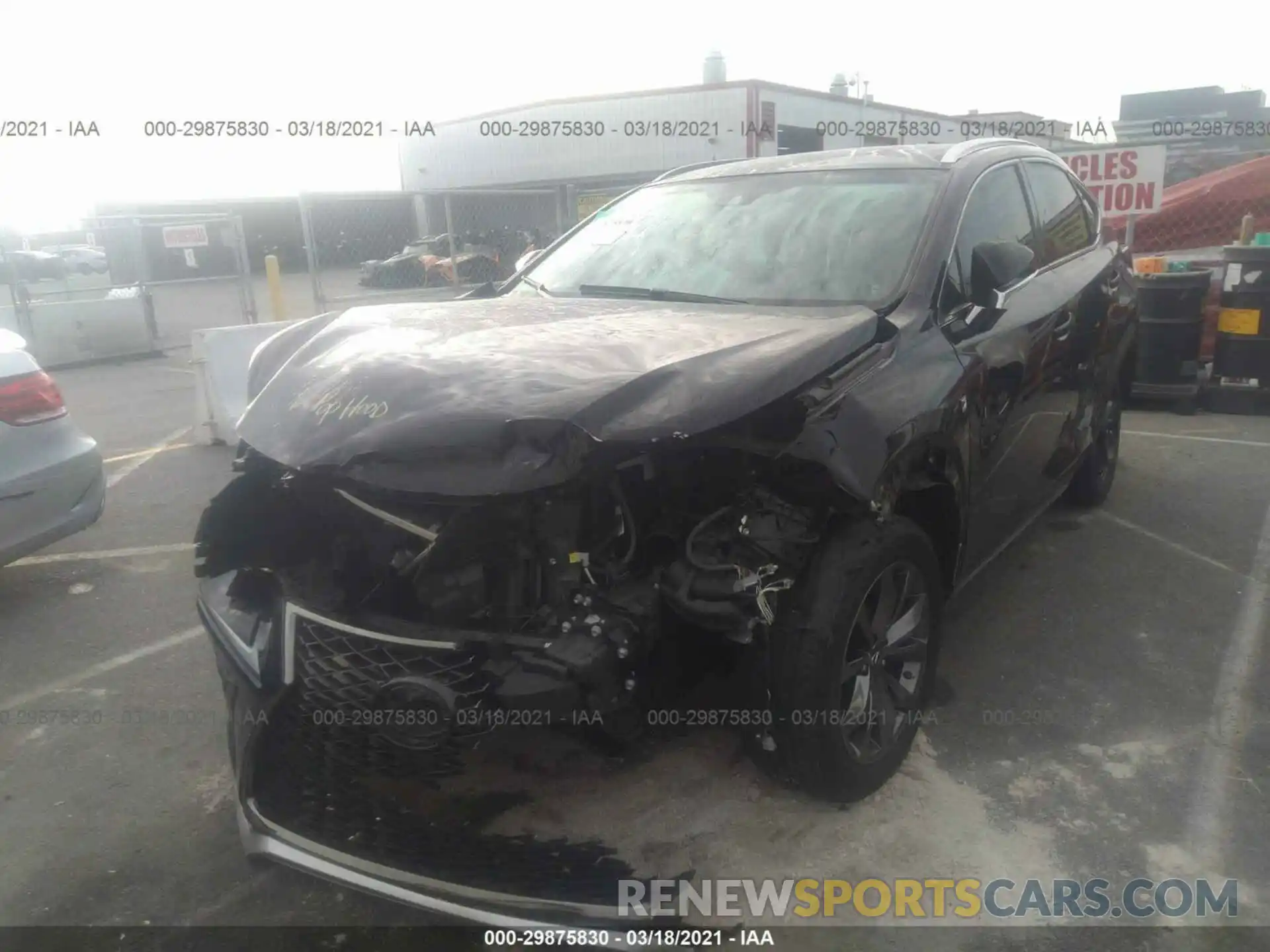 6 Photograph of a damaged car JTJYARBZ3K2123117 LEXUS NX 2019