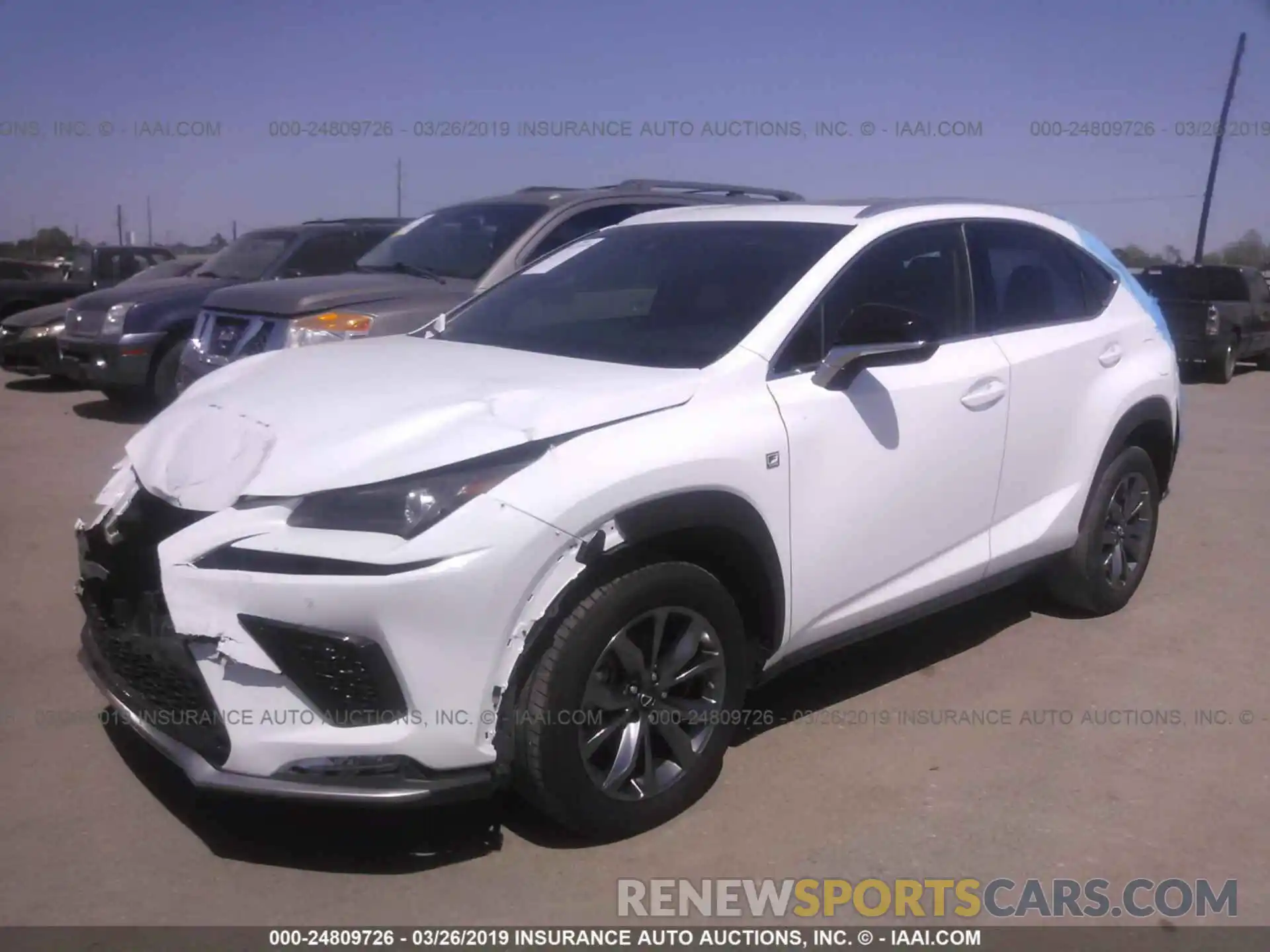 2 Photograph of a damaged car JTJYARBZ3K2123960 LEXUS NX 2019