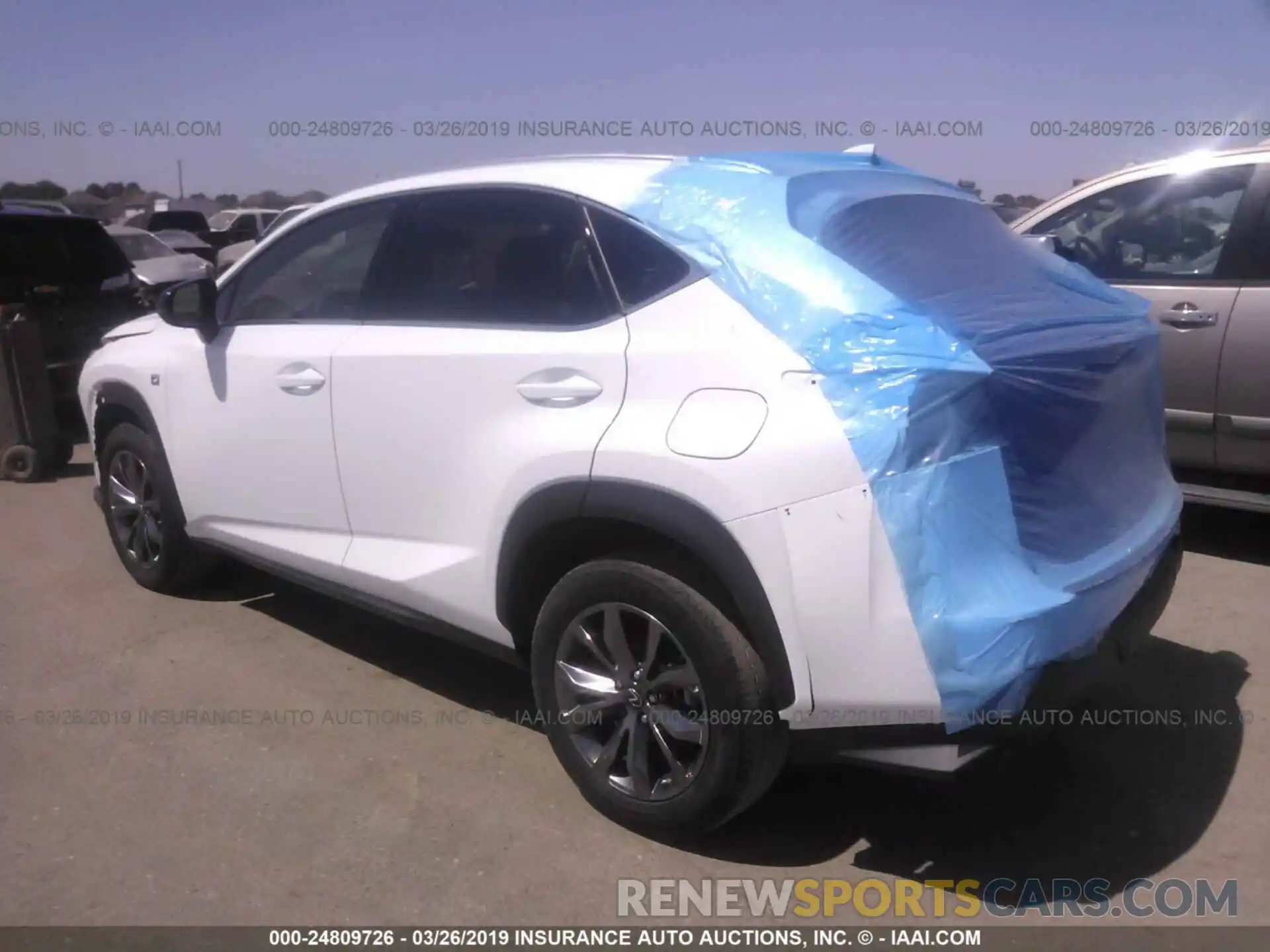 3 Фотография поврежденного автомобиля JTJYARBZ3K2123960 LEXUS NX 2019