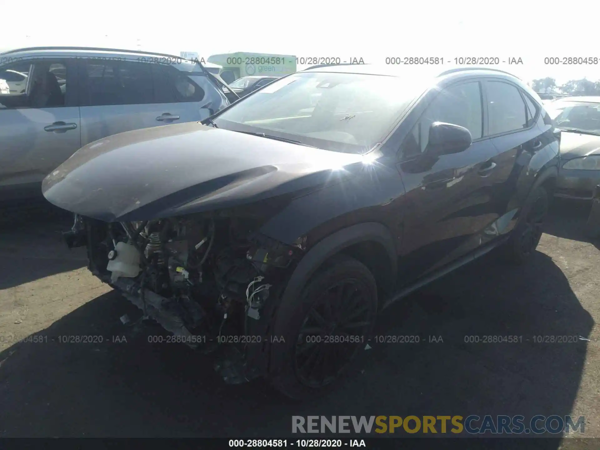 2 Photograph of a damaged car JTJYARBZ3K2124073 LEXUS NX 2019