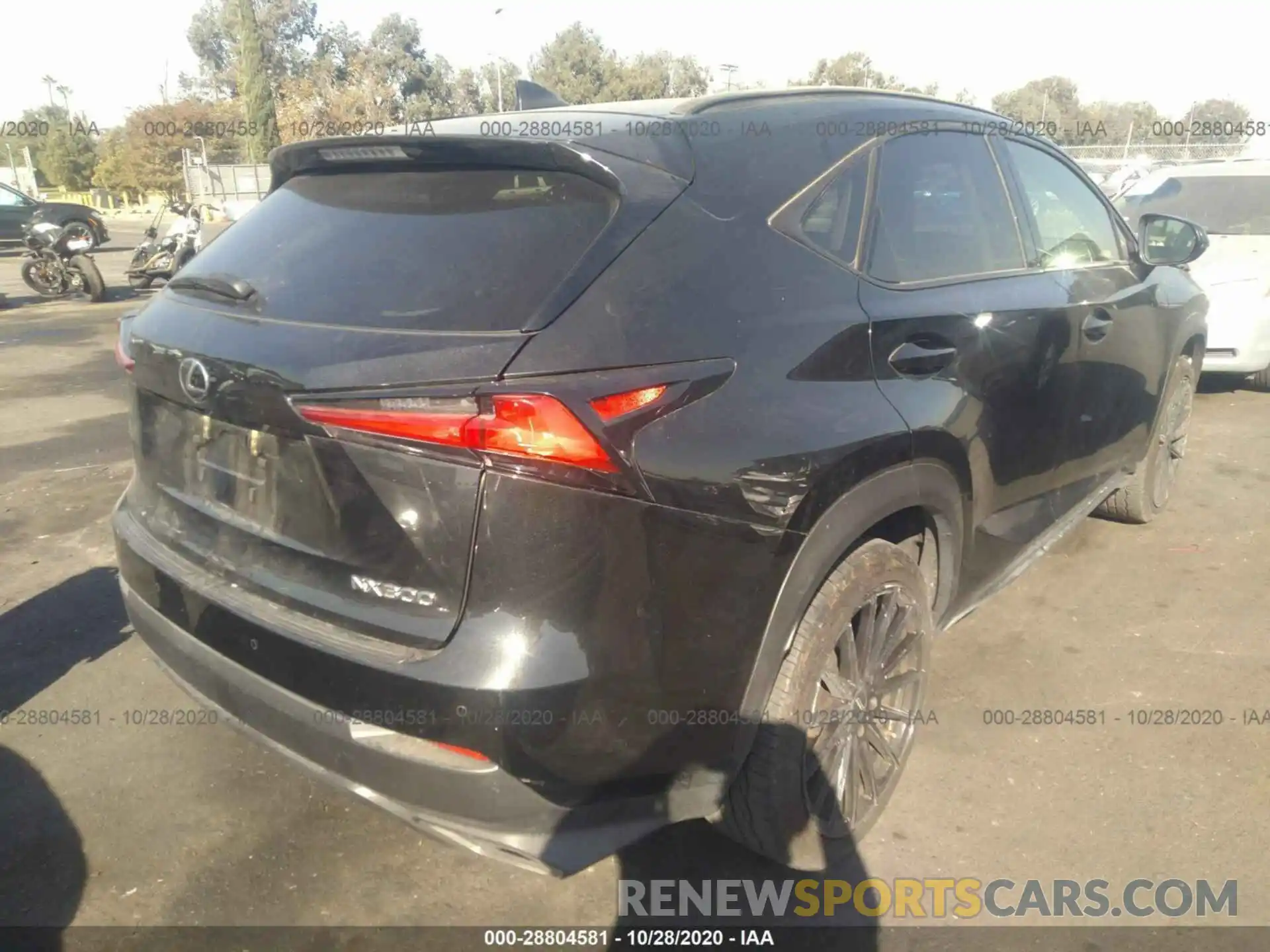 4 Фотография поврежденного автомобиля JTJYARBZ3K2124073 LEXUS NX 2019