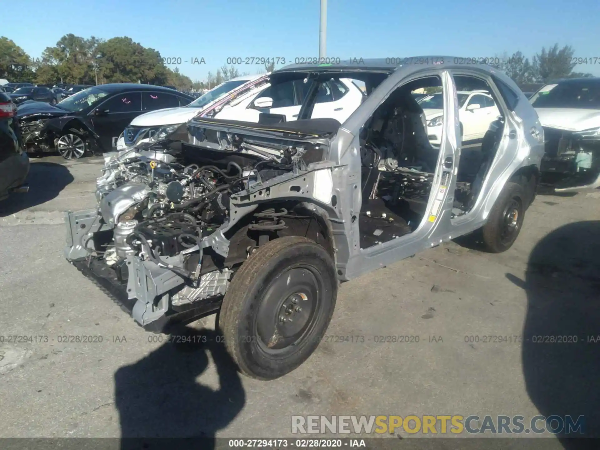 2 Photograph of a damaged car JTJYARBZ3K2125174 LEXUS NX 2019