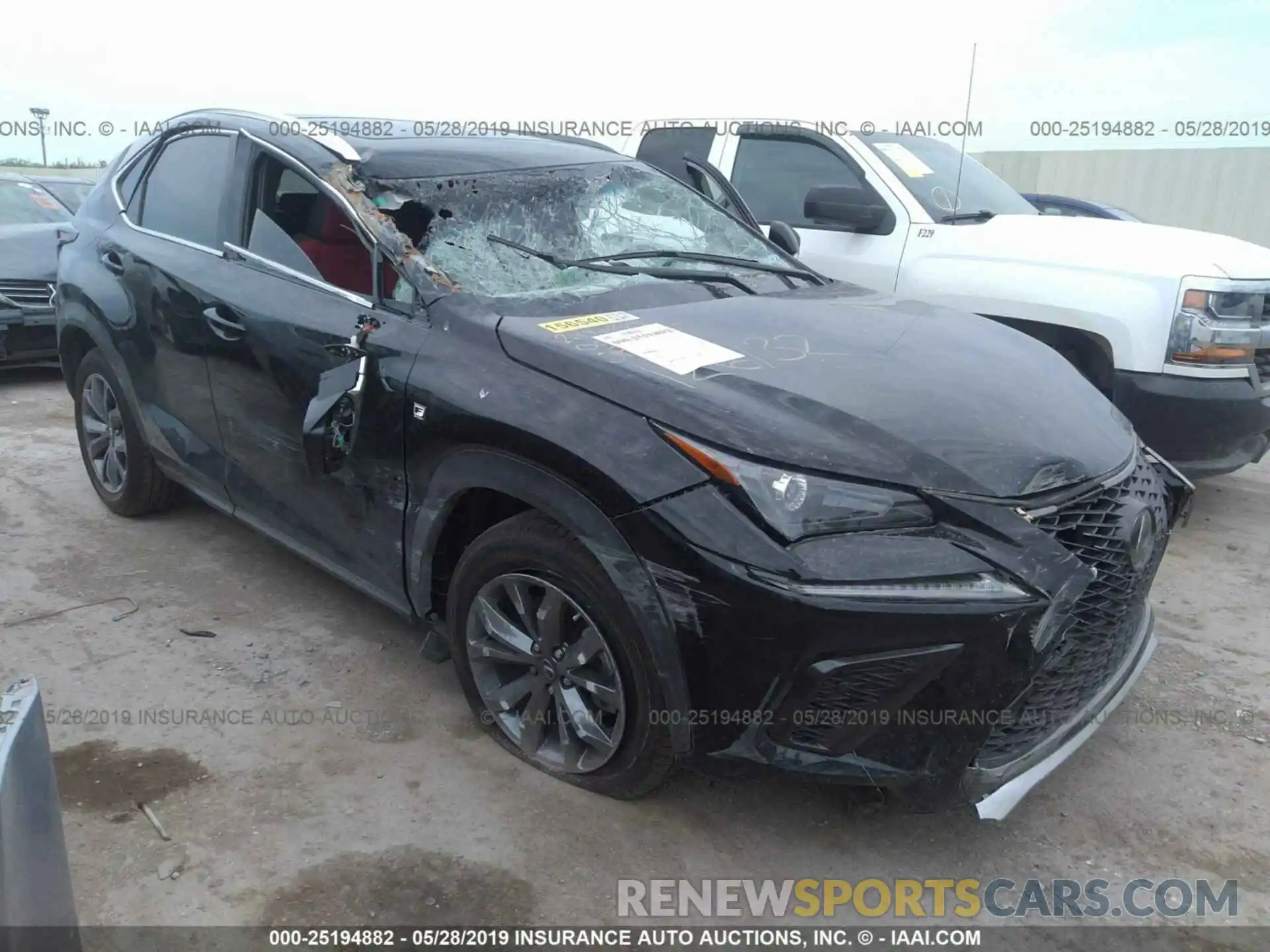 1 Photograph of a damaged car JTJYARBZ3K2126132 LEXUS NX 2019