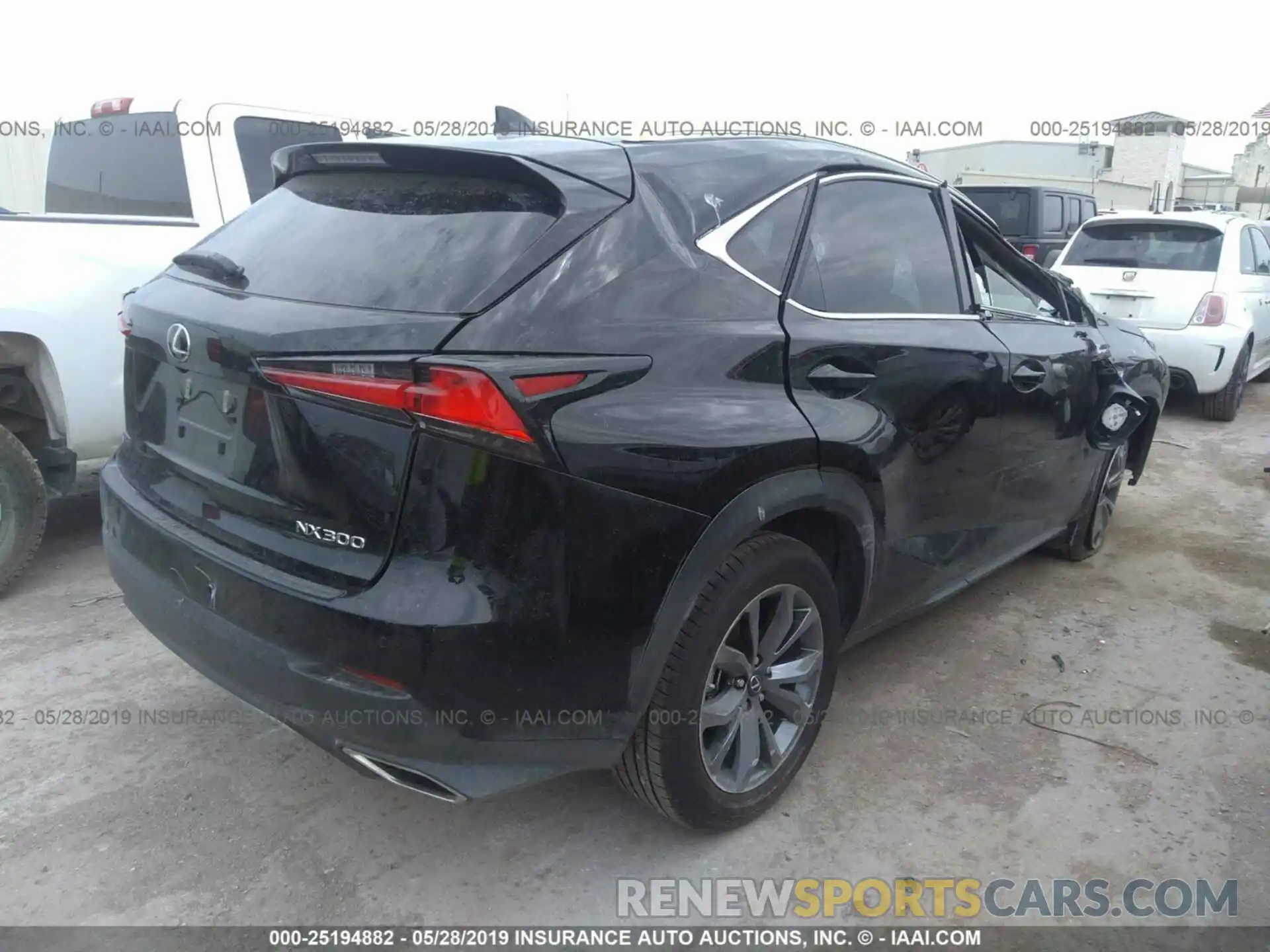 4 Фотография поврежденного автомобиля JTJYARBZ3K2126132 LEXUS NX 2019