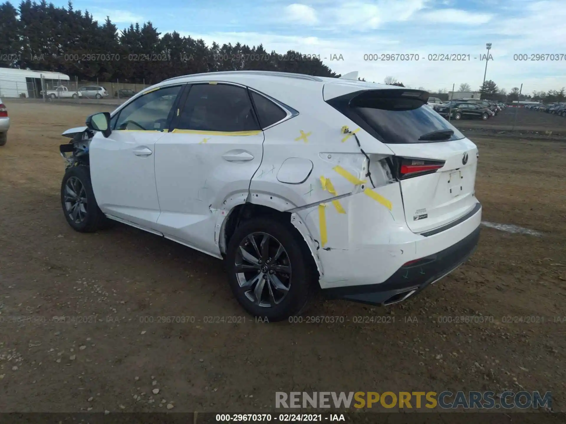 3 Photograph of a damaged car JTJYARBZ3K2126292 LEXUS NX 2019