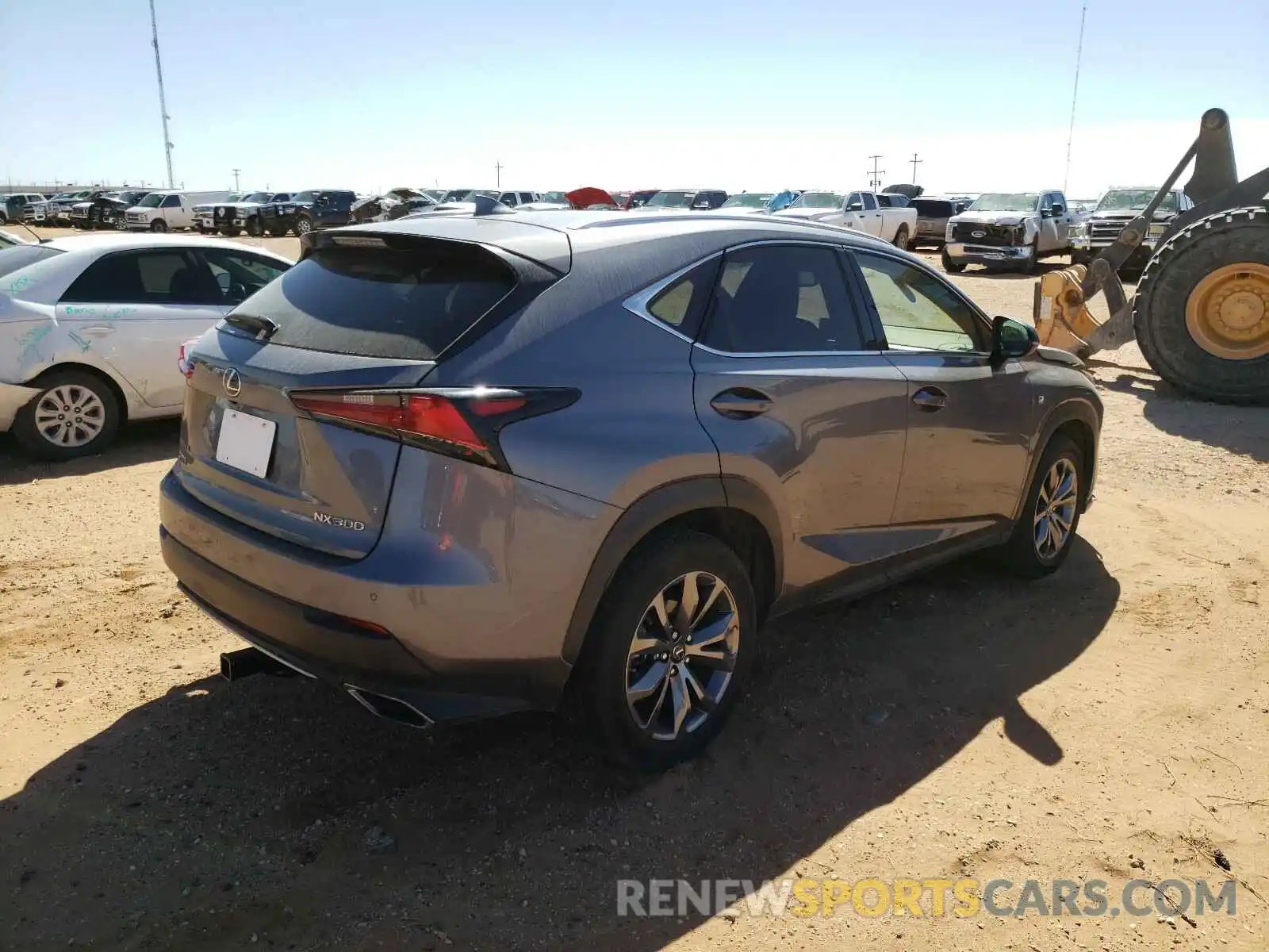 4 Photograph of a damaged car JTJYARBZ3K2126812 LEXUS NX 2019