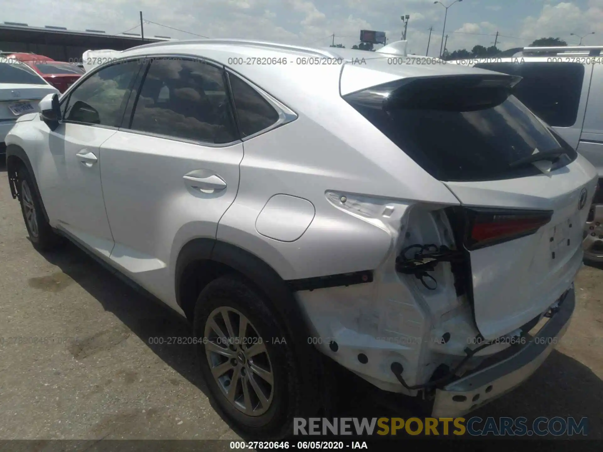 3 Photograph of a damaged car JTJYARBZ3K2128916 LEXUS NX 2019