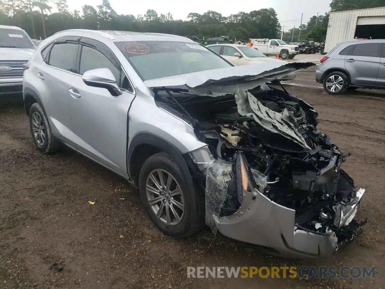 1 Photograph of a damaged car JTJYARBZ3K2129287 LEXUS NX 2019