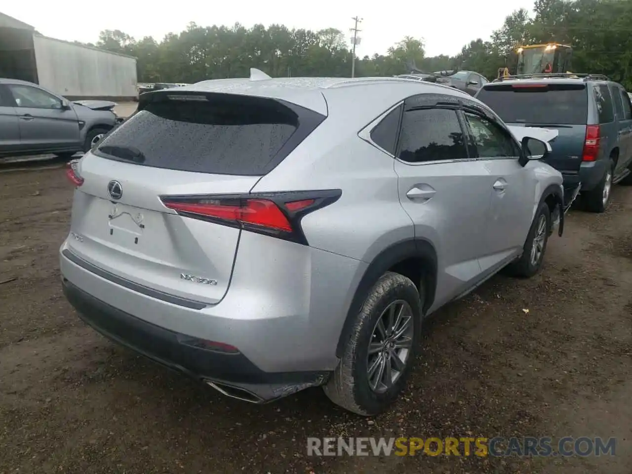 4 Photograph of a damaged car JTJYARBZ3K2129287 LEXUS NX 2019