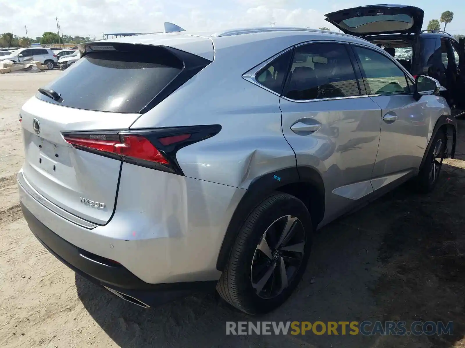 4 Photograph of a damaged car JTJYARBZ3K2130083 LEXUS NX 2019