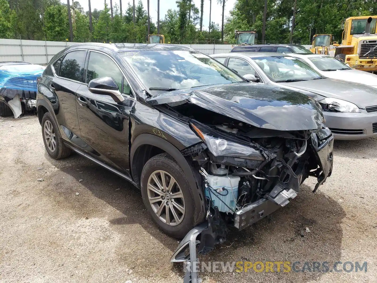 1 Photograph of a damaged car JTJYARBZ3K2133002 LEXUS NX 2019