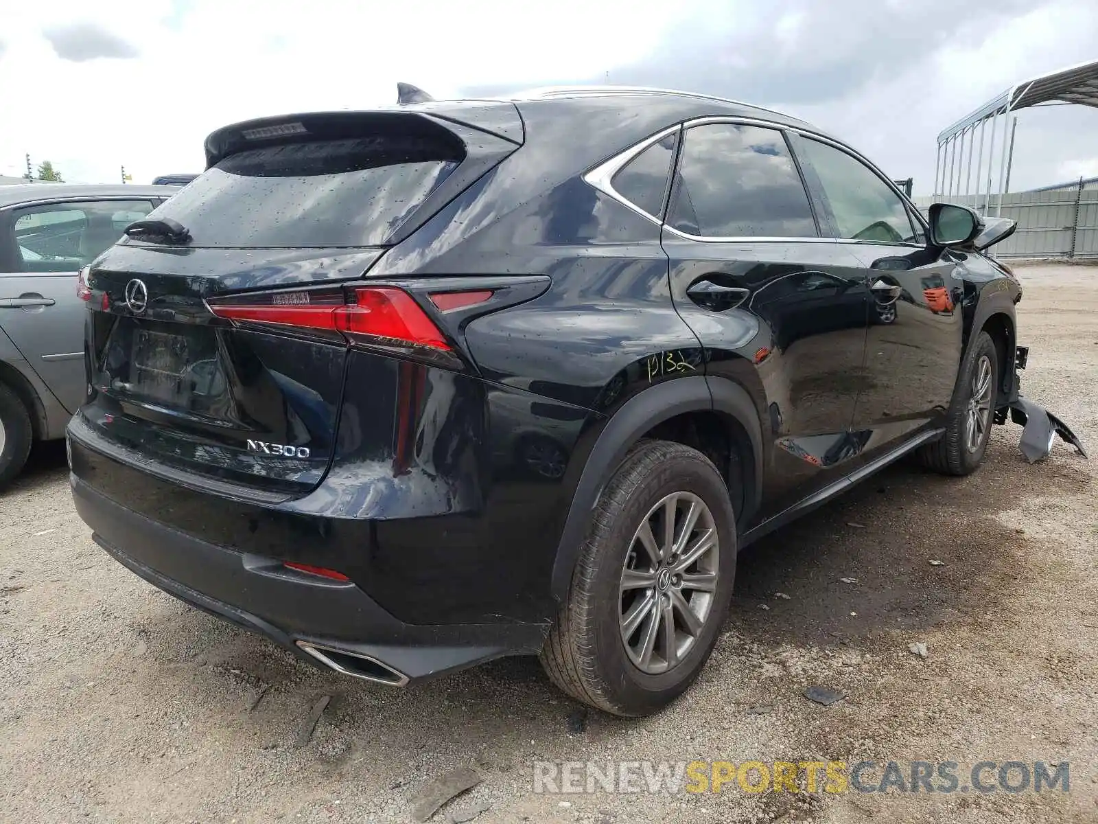 4 Фотография поврежденного автомобиля JTJYARBZ3K2133002 LEXUS NX 2019