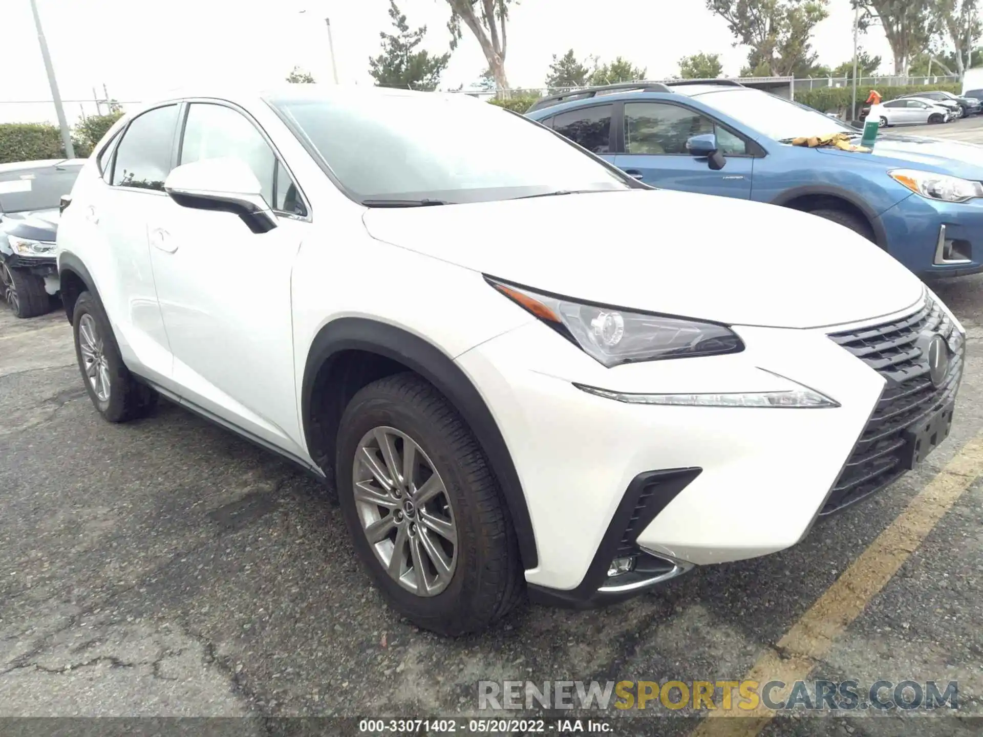 1 Photograph of a damaged car JTJYARBZ3K2134862 LEXUS NX 2019