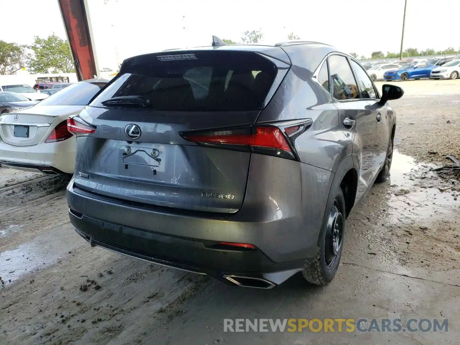 4 Фотография поврежденного автомобиля JTJYARBZ3K2135543 LEXUS NX 2019