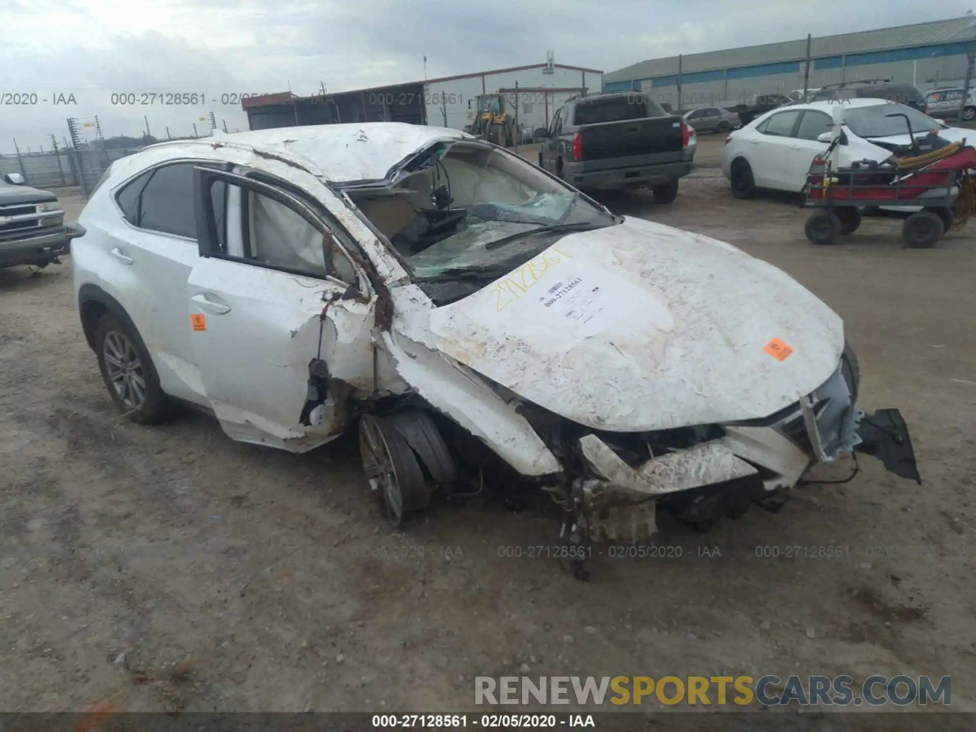 1 Photograph of a damaged car JTJYARBZ3K2137065 LEXUS NX 2019