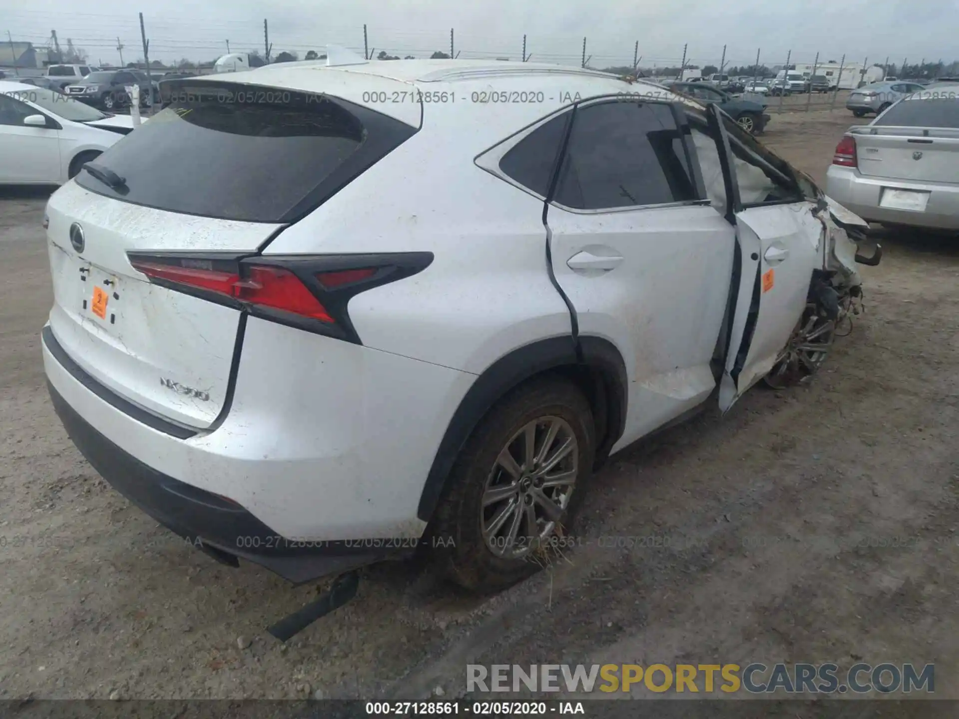 4 Photograph of a damaged car JTJYARBZ3K2137065 LEXUS NX 2019