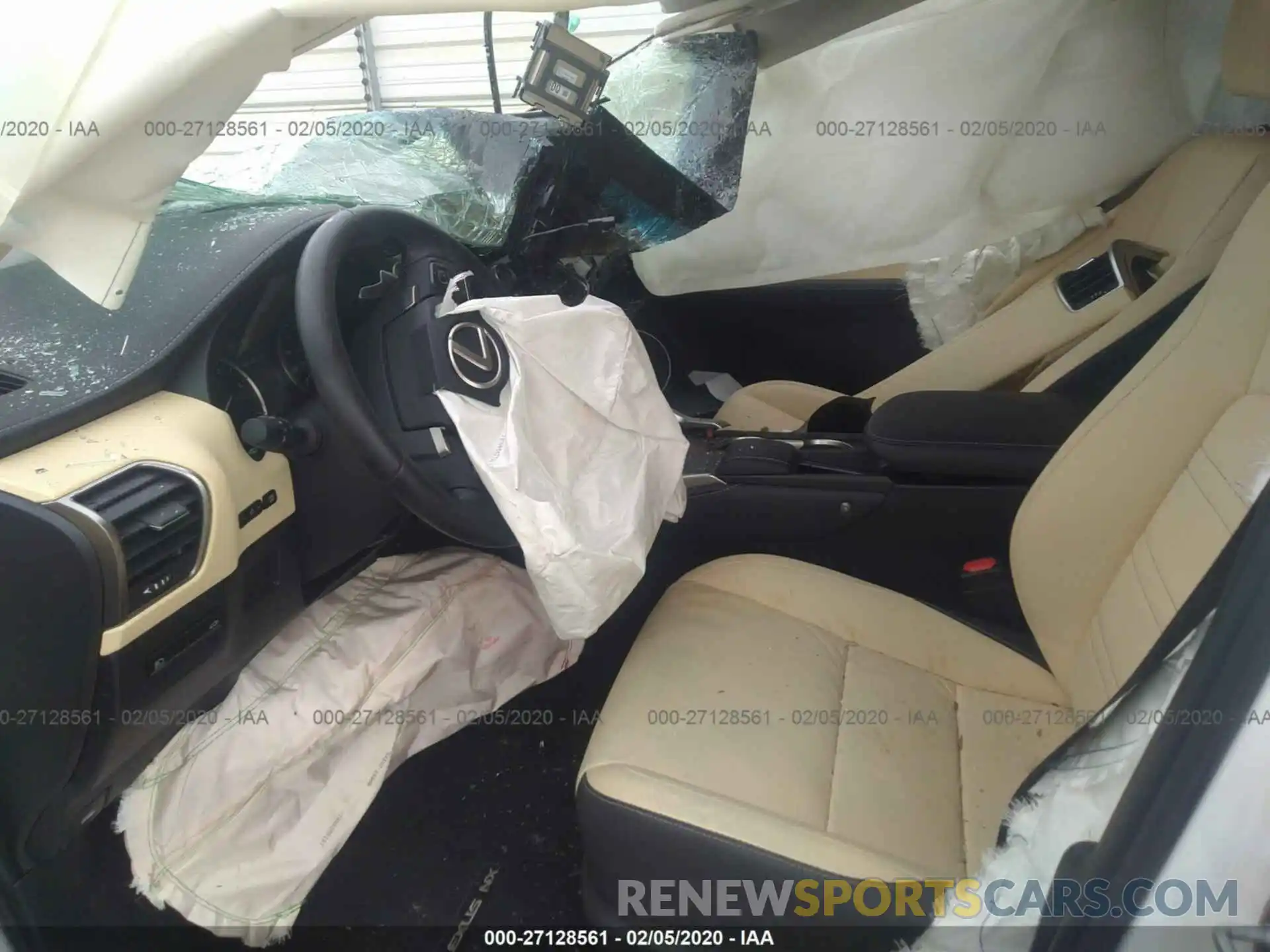 5 Photograph of a damaged car JTJYARBZ3K2137065 LEXUS NX 2019