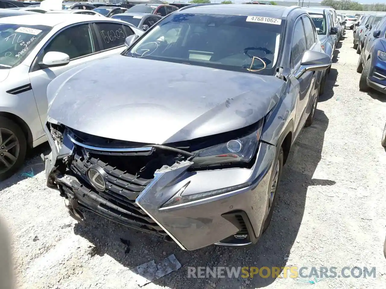 2 Photograph of a damaged car JTJYARBZ3K2142105 LEXUS NX 2019